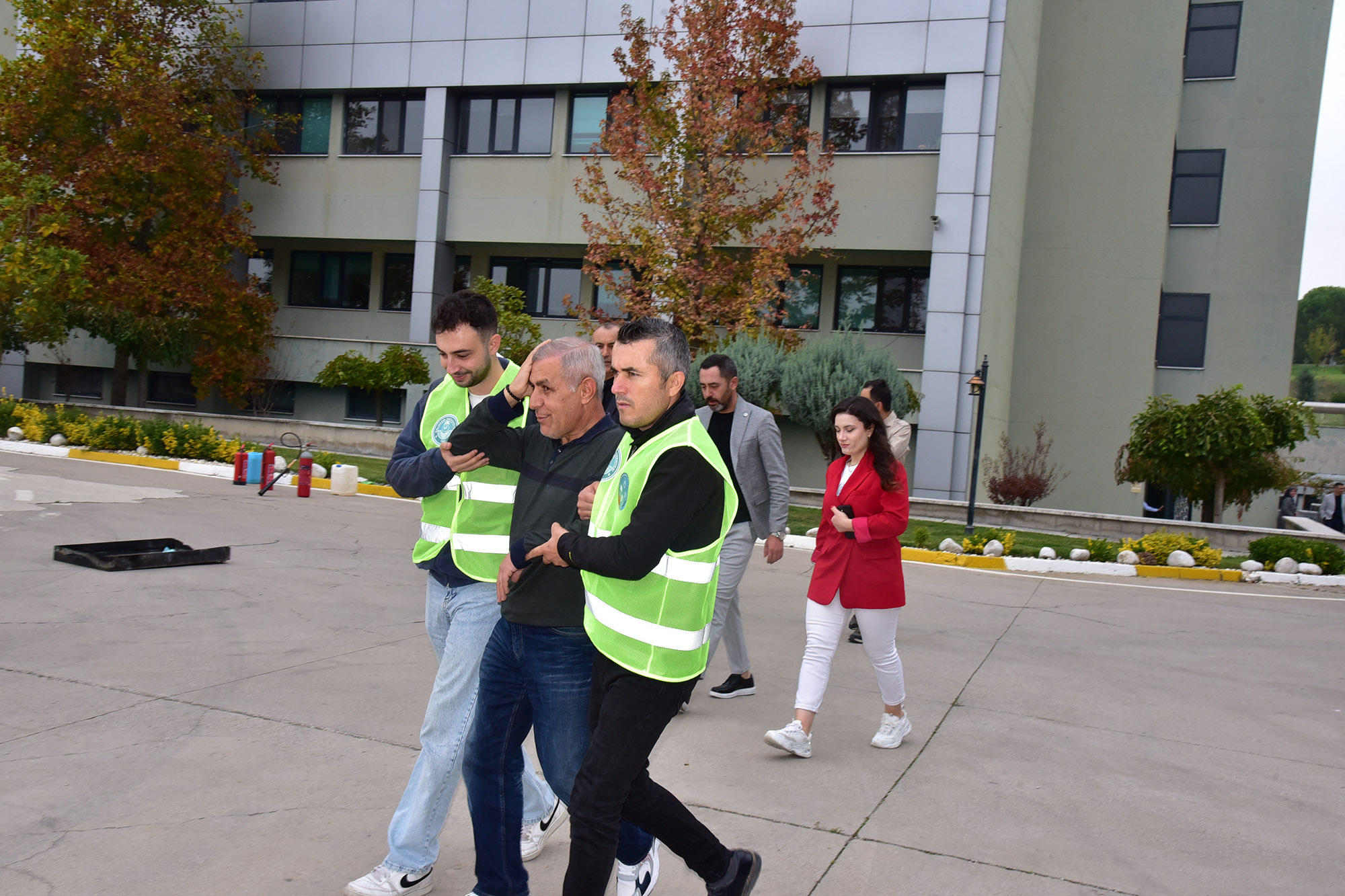 BAÜN’de Acil Durum Tatbikatı, Gerçeğini Aratmadı 4