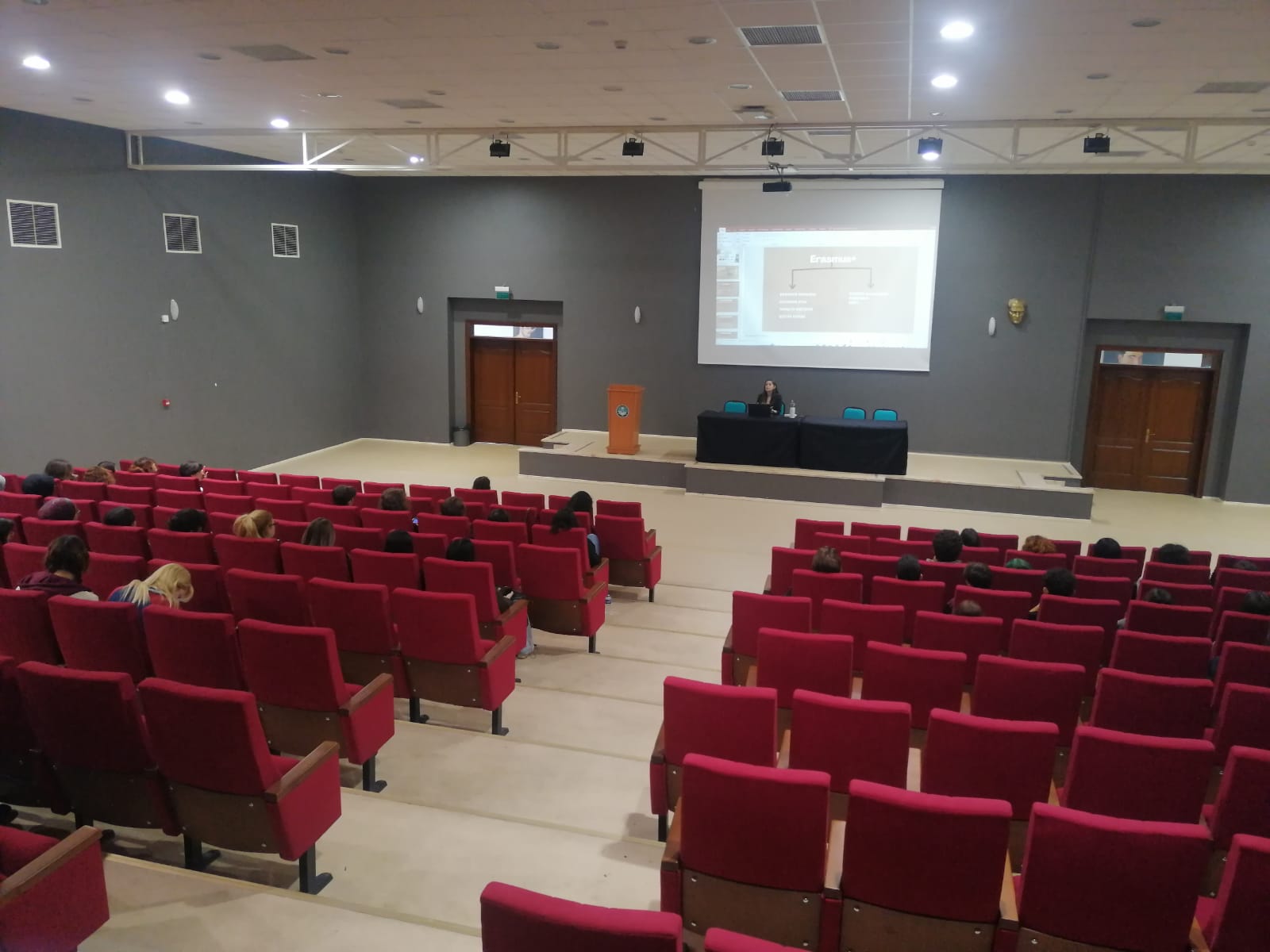An ERASMUS+ Information Sharing Meeting was Held in Our Department 4