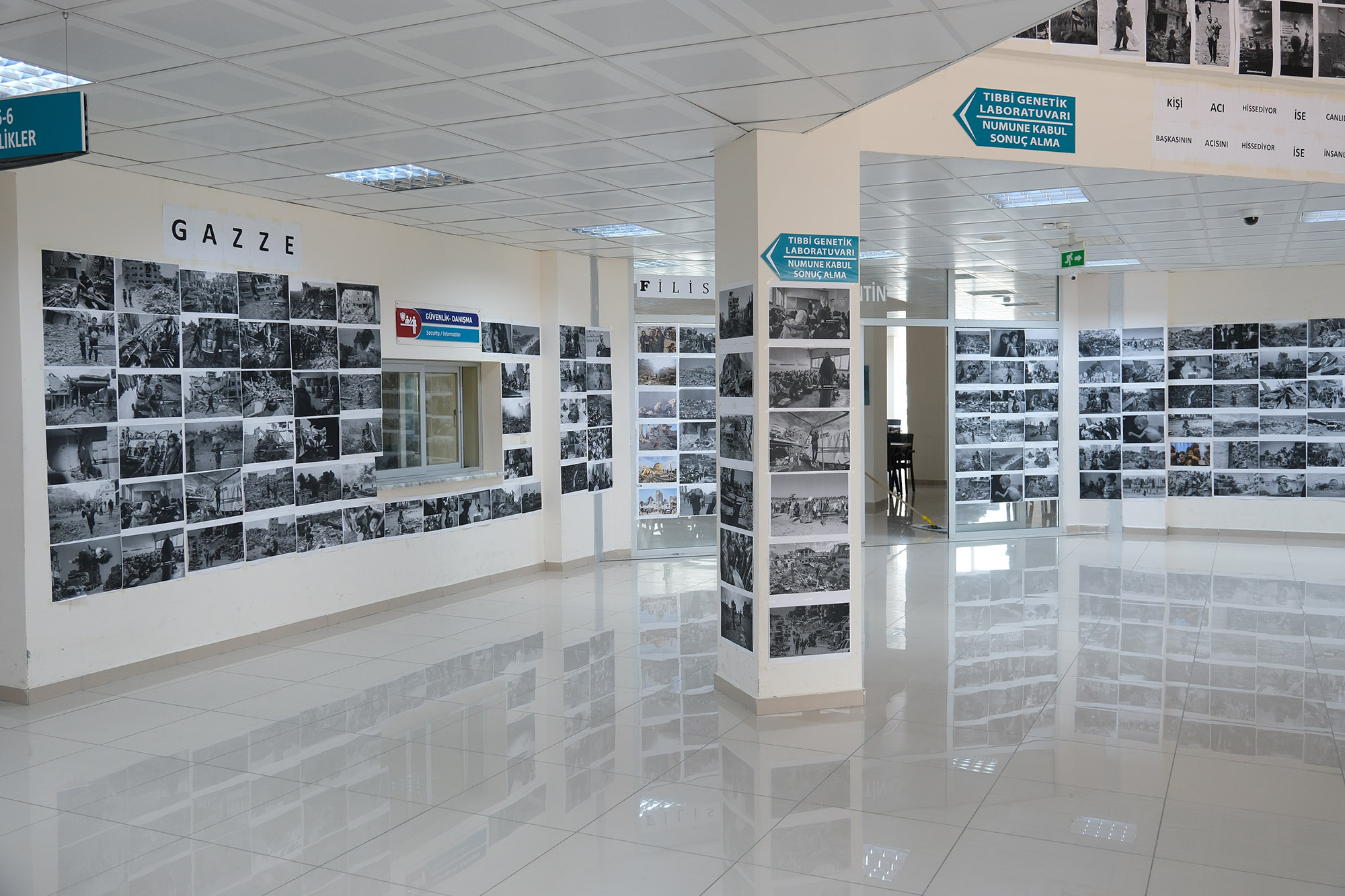 BAÜN Tıp Fakültesinde Filistin ve Gazze Temalı Fotoğraf Sergisi 6