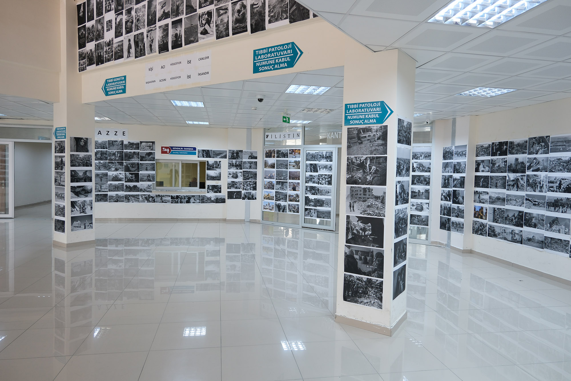 BAÜN Tıp Fakültesinde Filistin ve Gazze Temalı Fotoğraf Sergisi 8