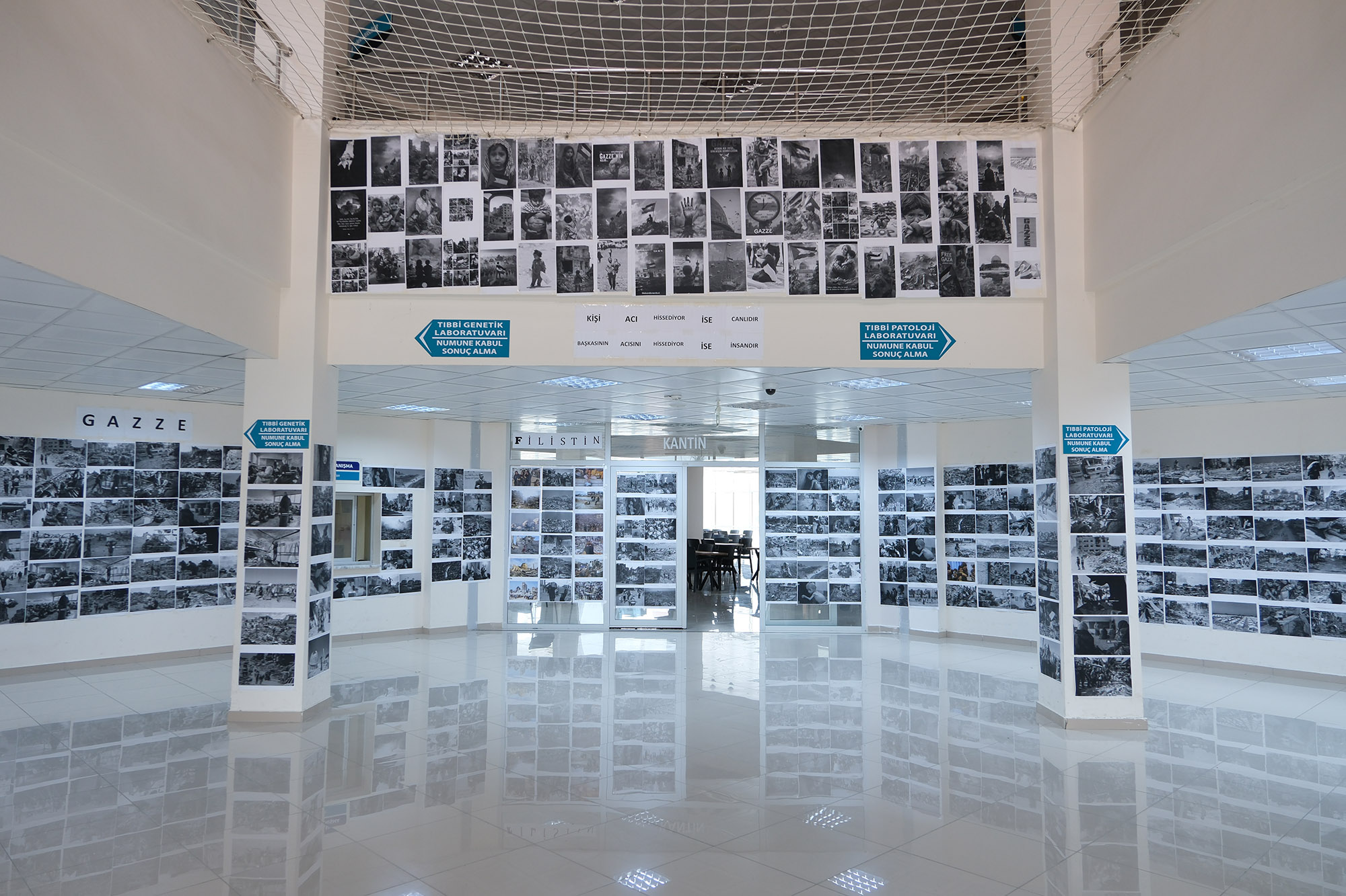 BAÜN Tıp Fakültesinde Filistin ve Gazze Temalı Fotoğraf Sergisi 5