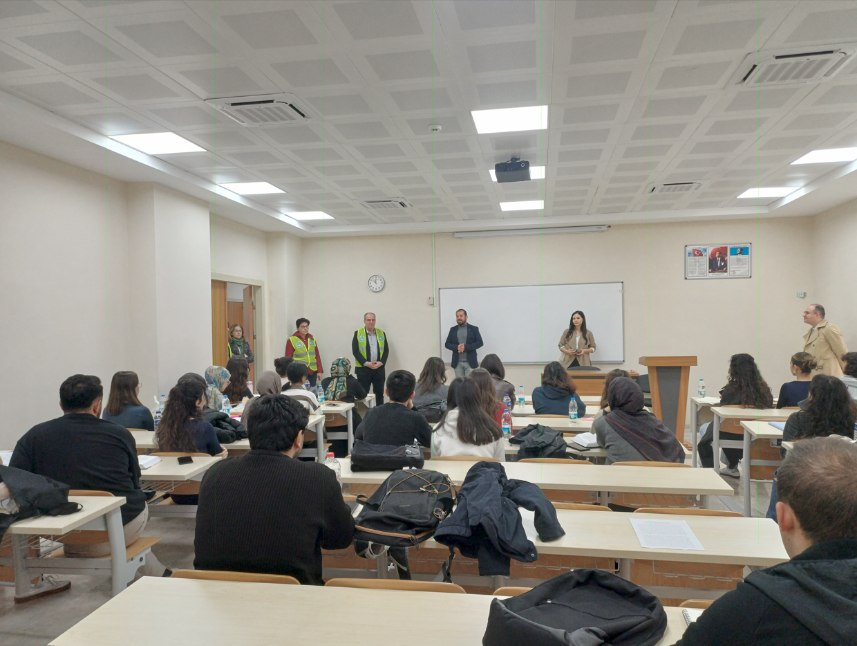 An Emergency Drill was Held in Our Faculty 1