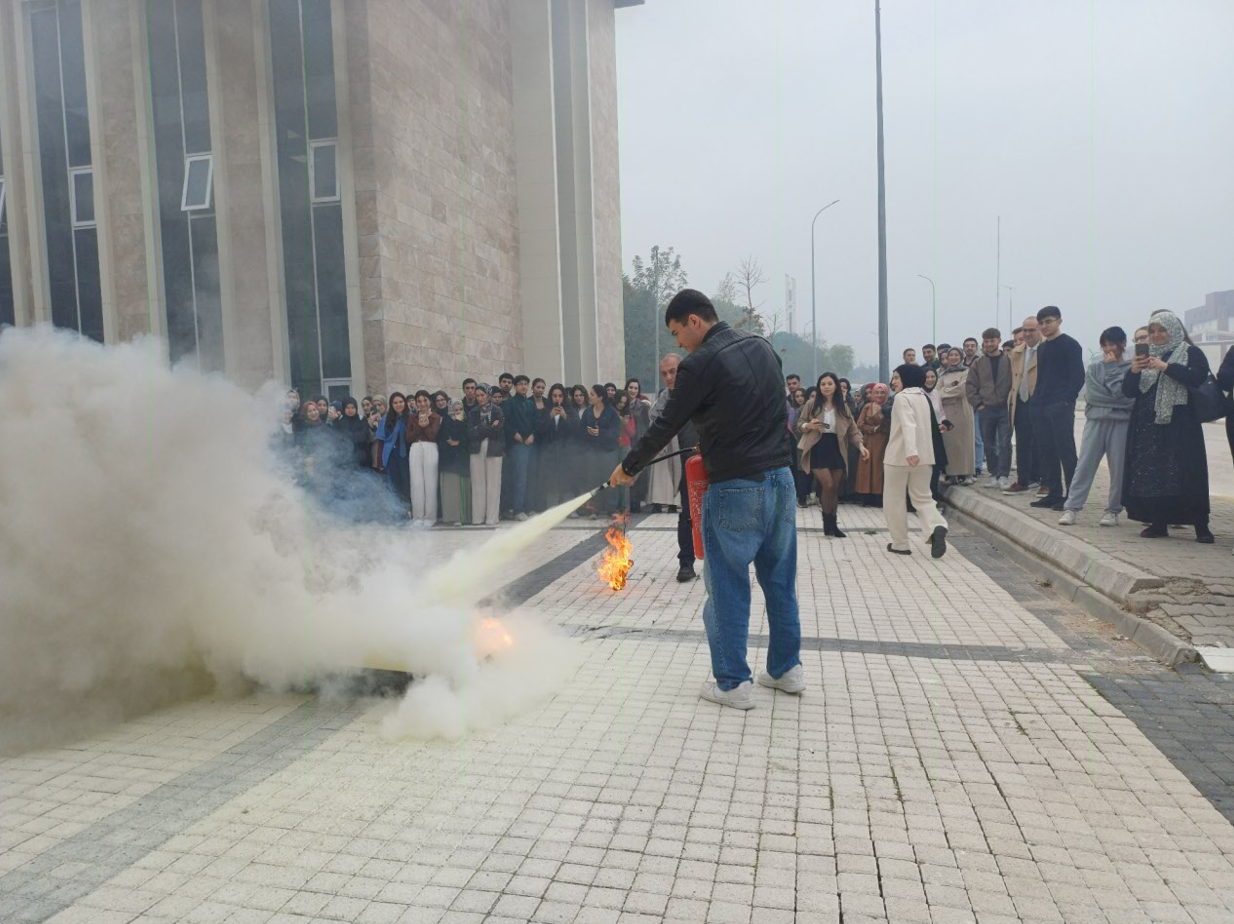 An Emergency Drill was Held in Our Faculty 21