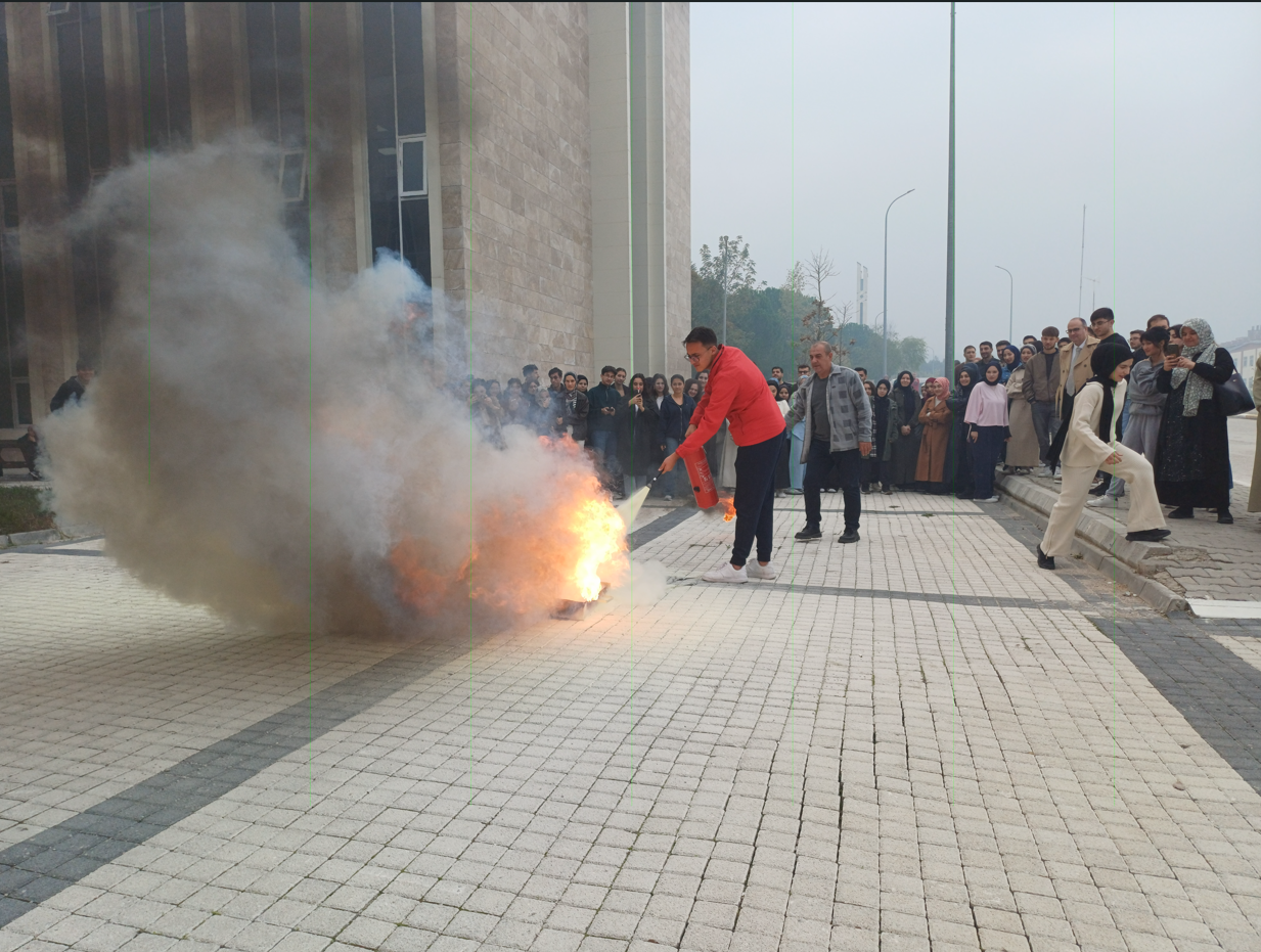 An Emergency Drill was Held in Our Faculty 19