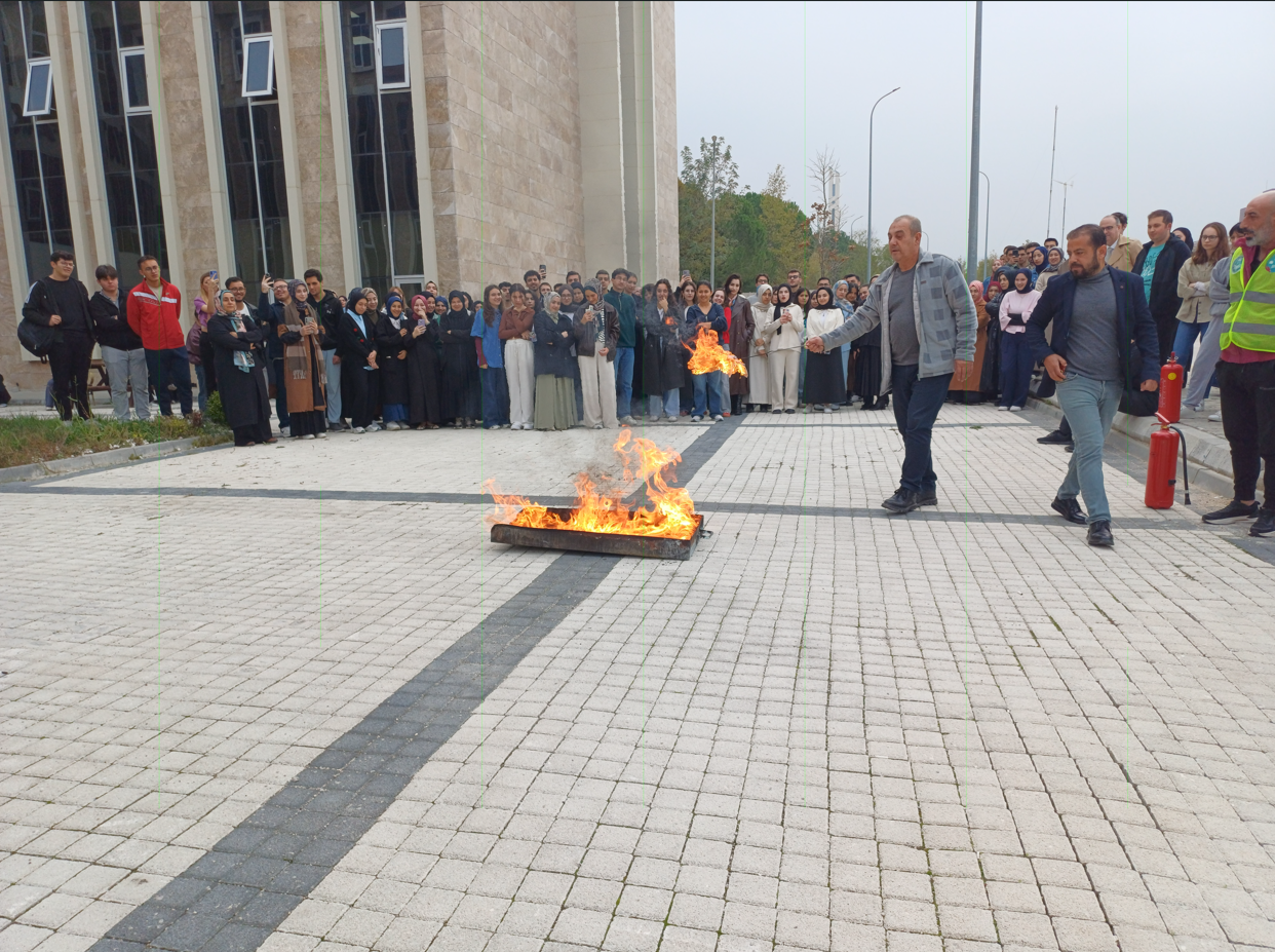 An Emergency Drill was Held in Our Faculty 12