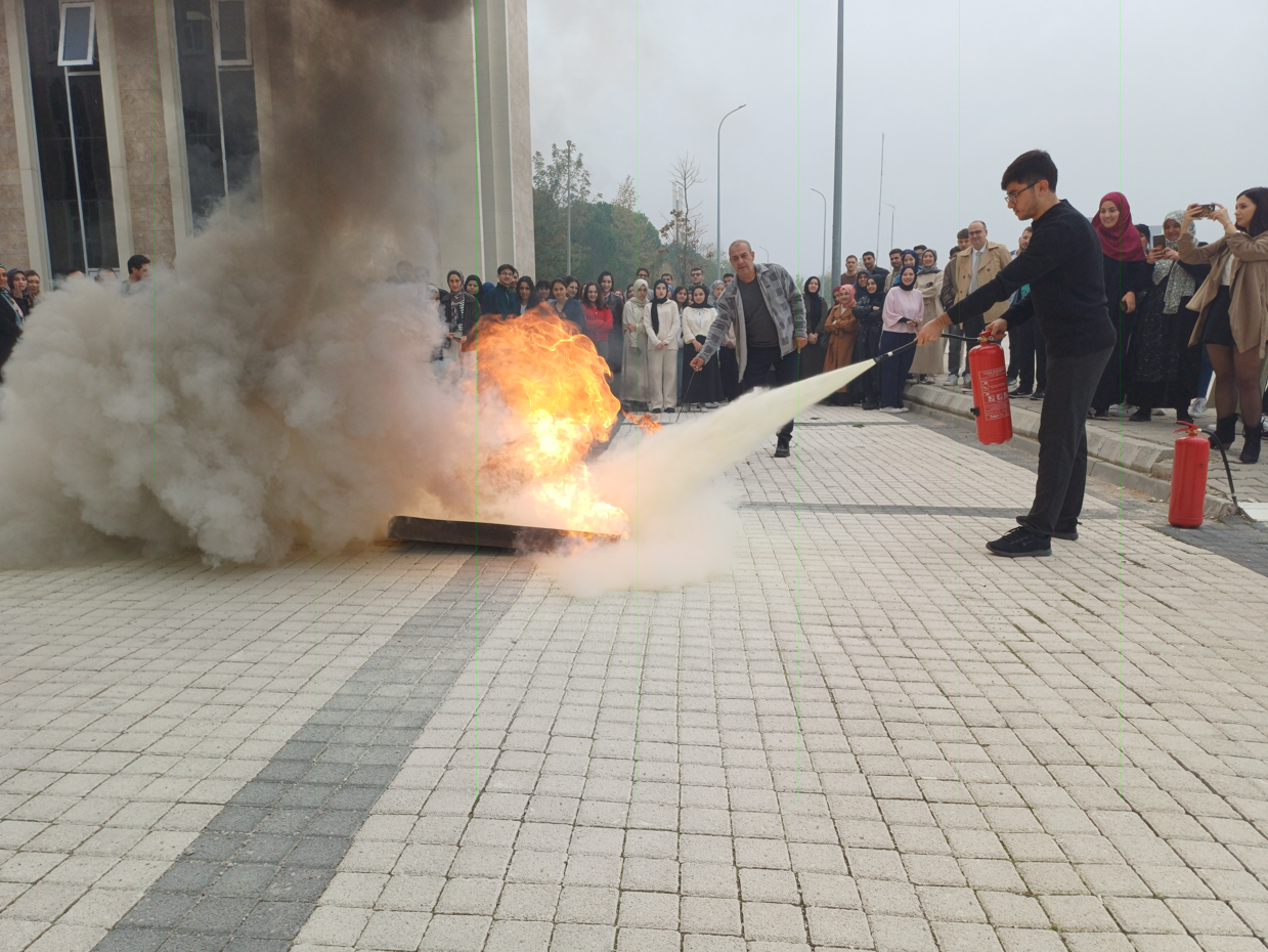 An Emergency Drill was Held in Our Faculty 18