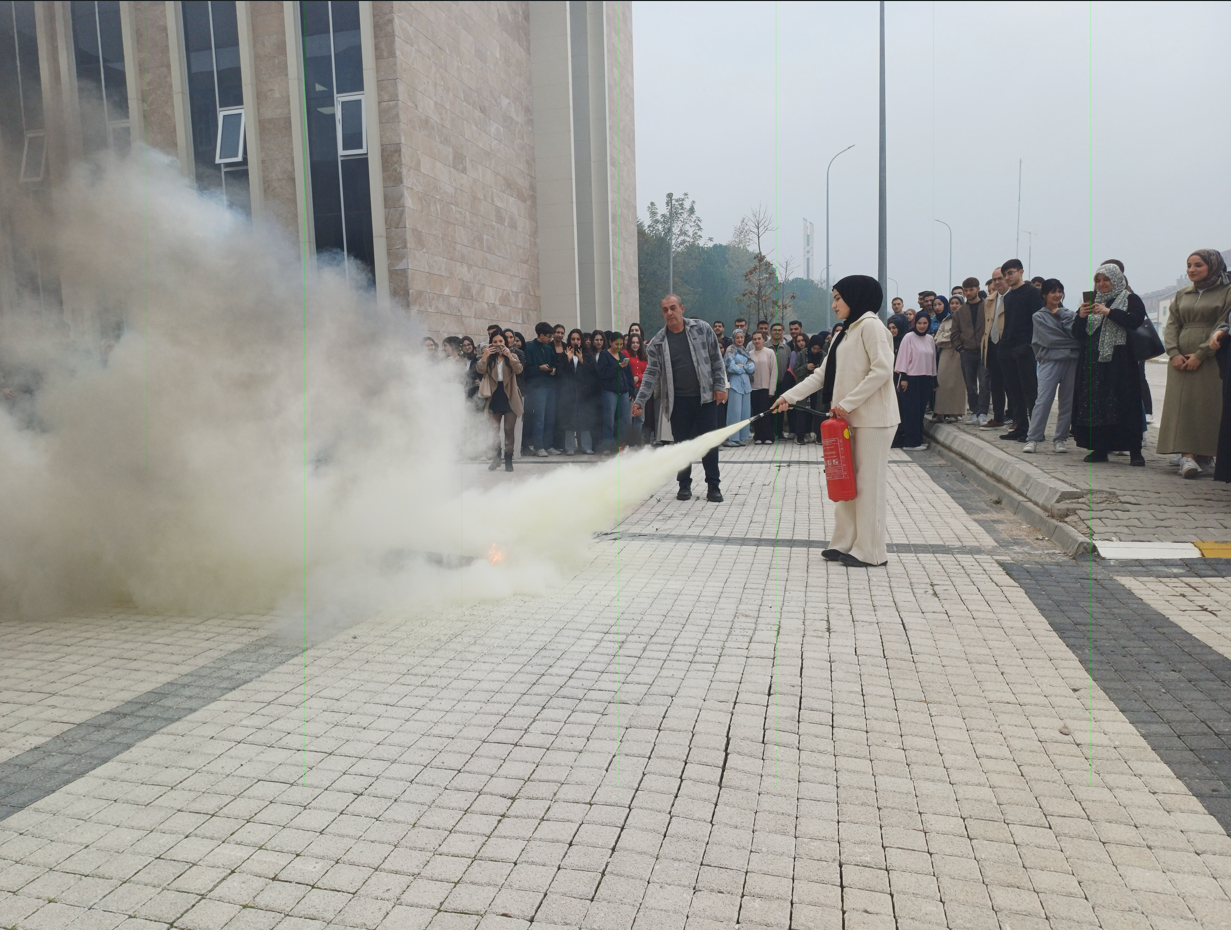 An Emergency Drill was Held in Our Faculty 20