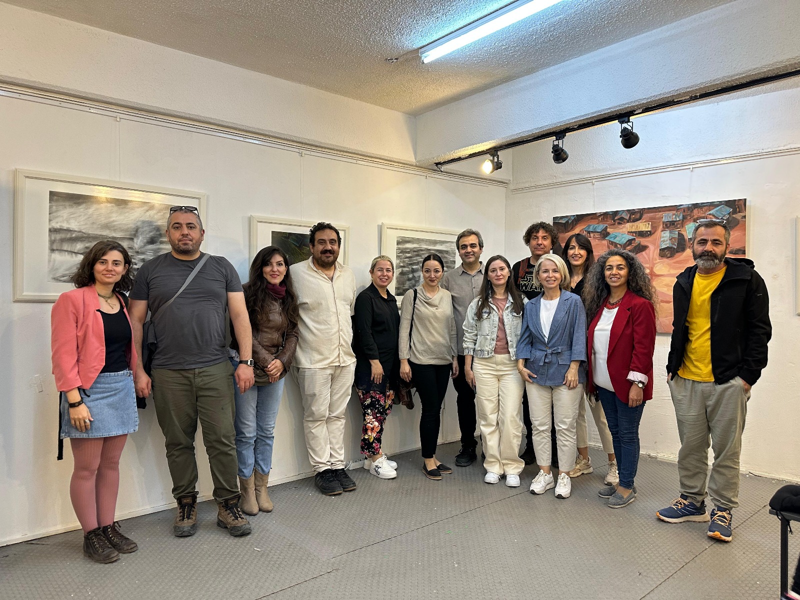 Altay Aldoğan’s Exhibition “Gaze: Distant/Near” Met with Art Enthusiasts 1