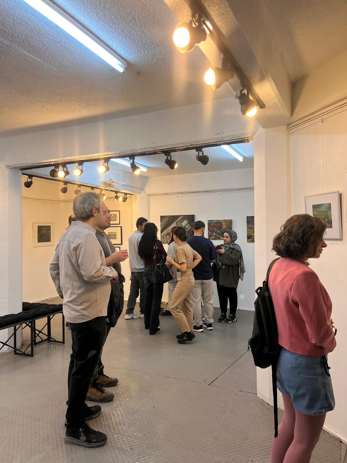 Altay Aldoğan’s Exhibition “Gaze: Distant/Near” Met with Art Enthusiasts 4