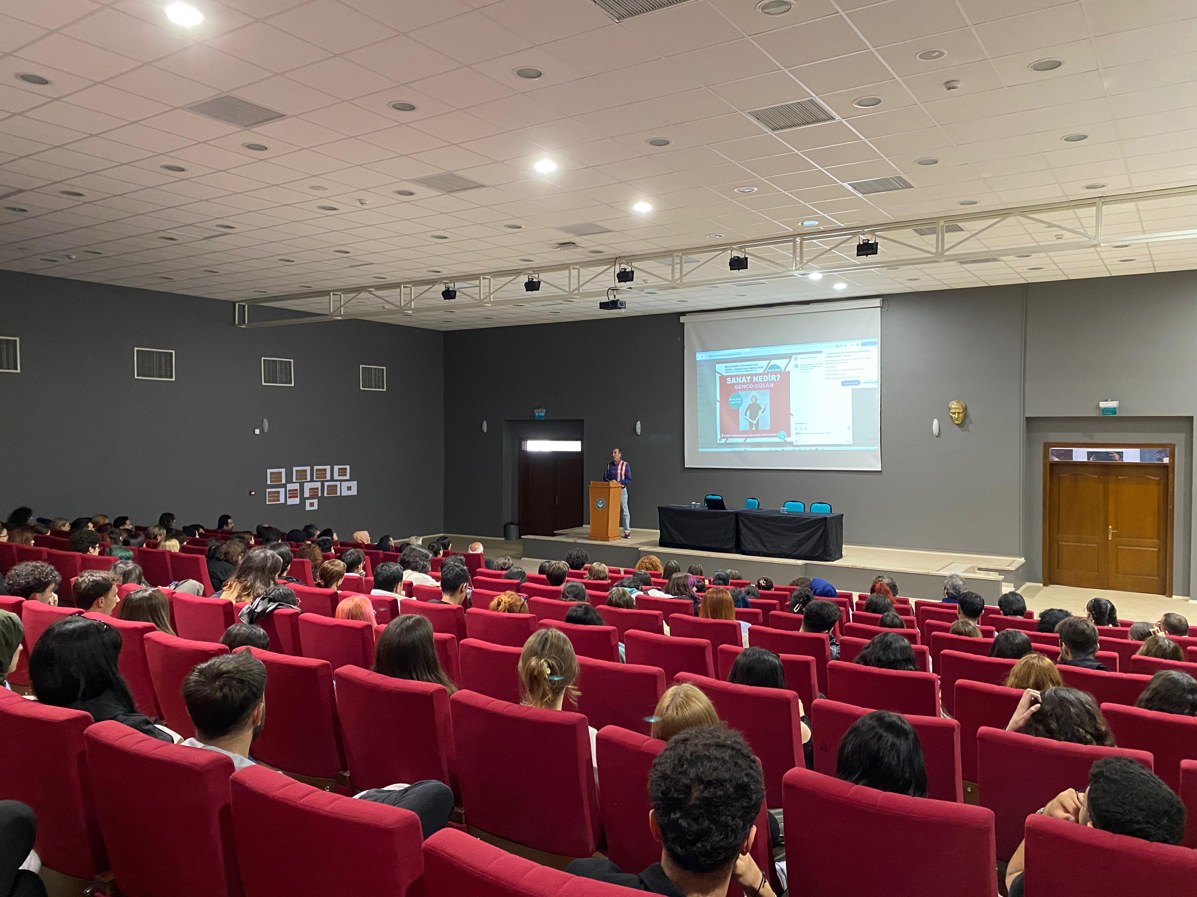 Balıkesir Üniversitesi Güzel Sanatlar Fakültesi’nde 2025-2026 Eğitim-Öğretim Yılı Açılış Dersi Gerçekleşti