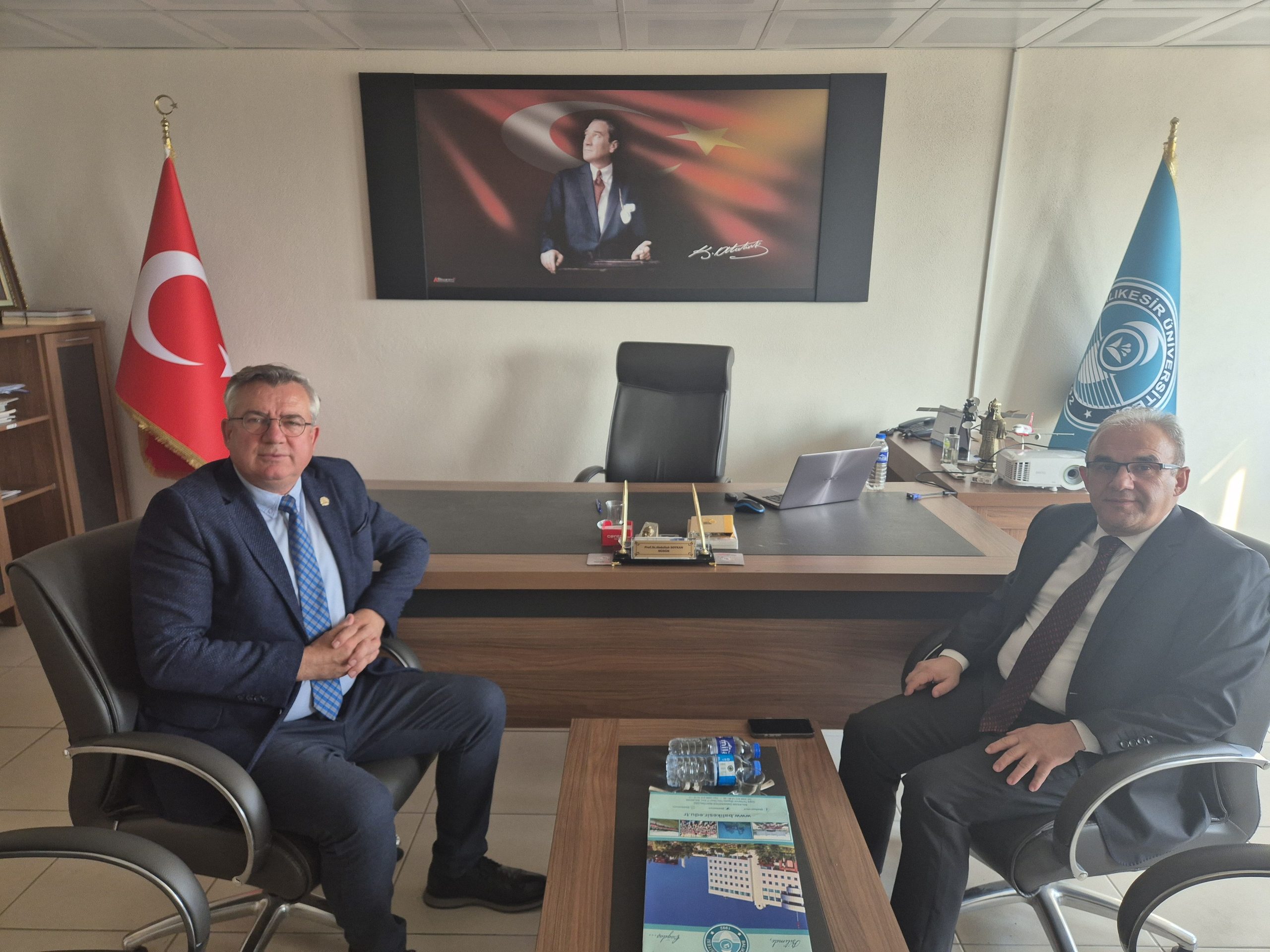İlçe Milli Eğitim Müdürü Yüksekokulumuzu Ziyaret Etti.