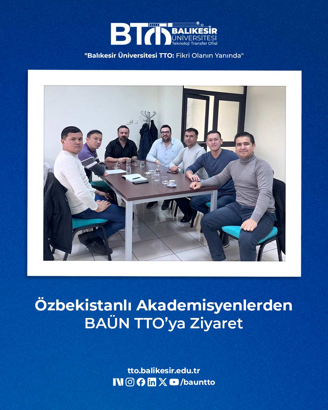 Özbekistanlı Akademisyenlerden BAÜN TTO’ya Ziyaret 1