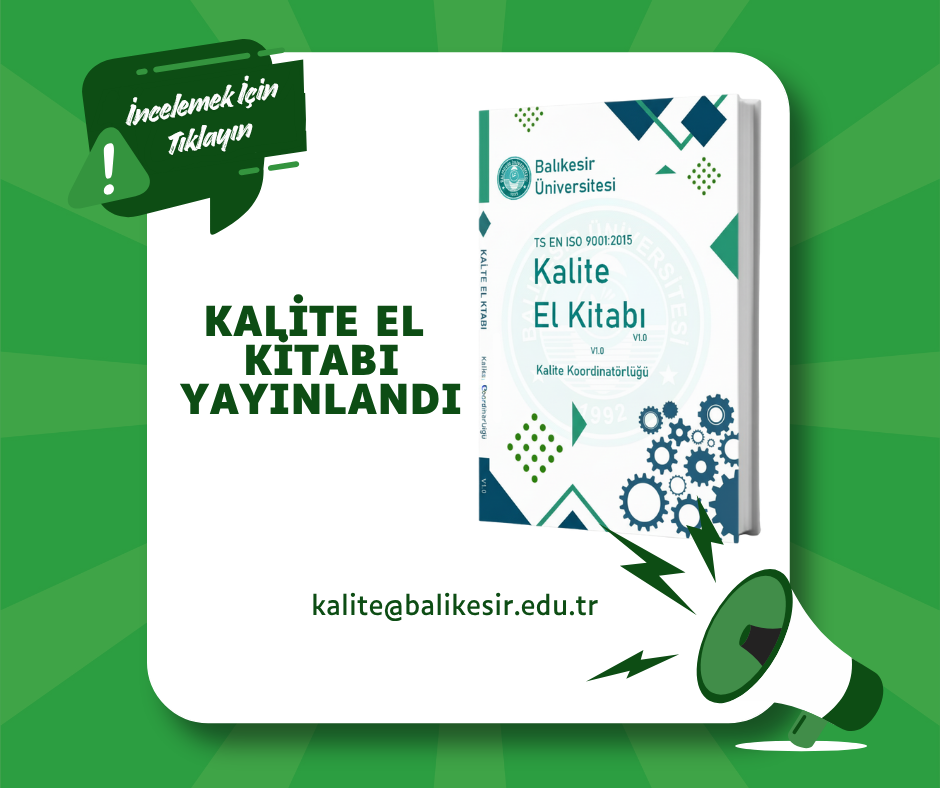 Kalite el kitabı yayınlandı.png