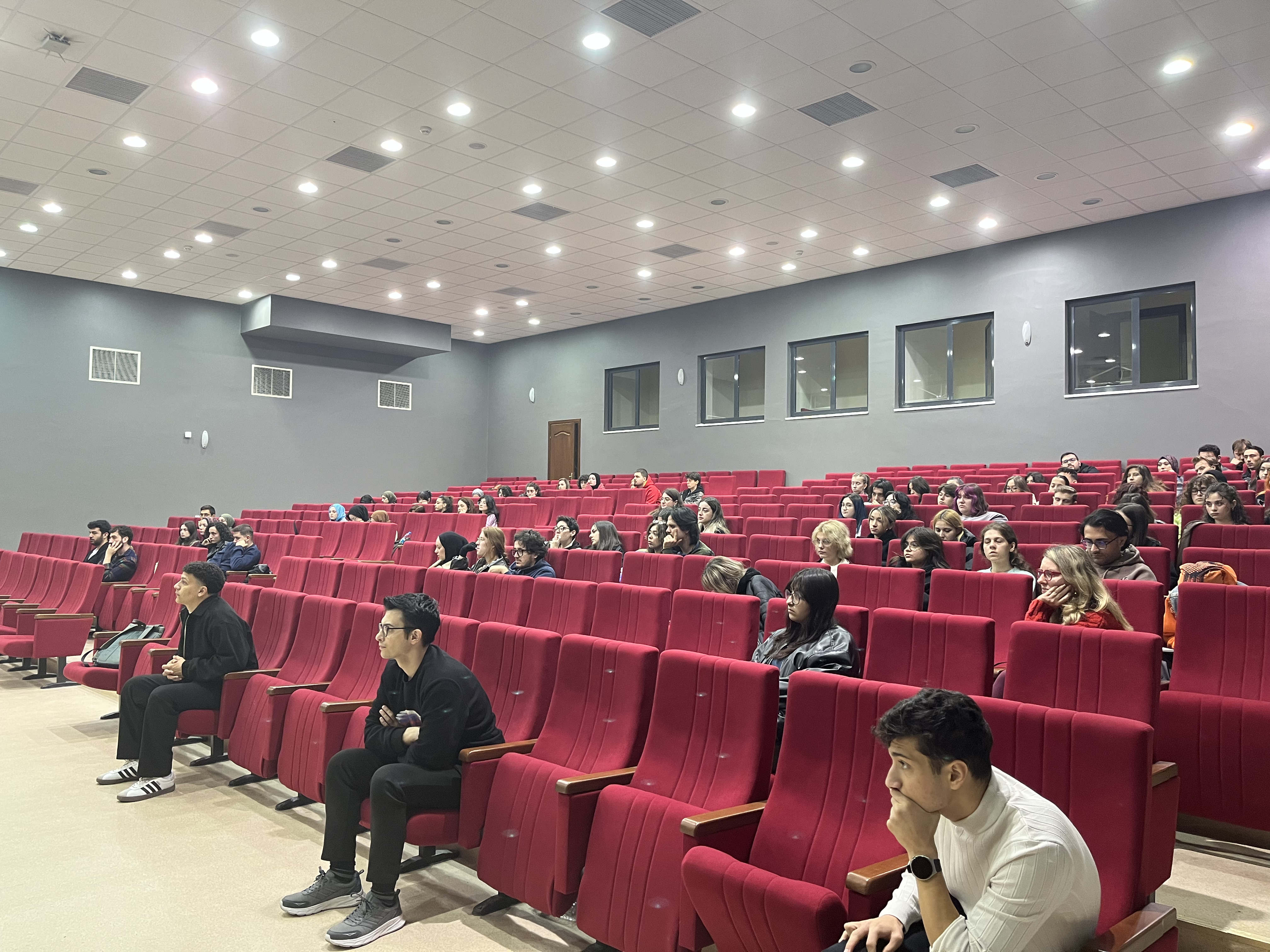 A Student Meeting was Held with the Department Head 1