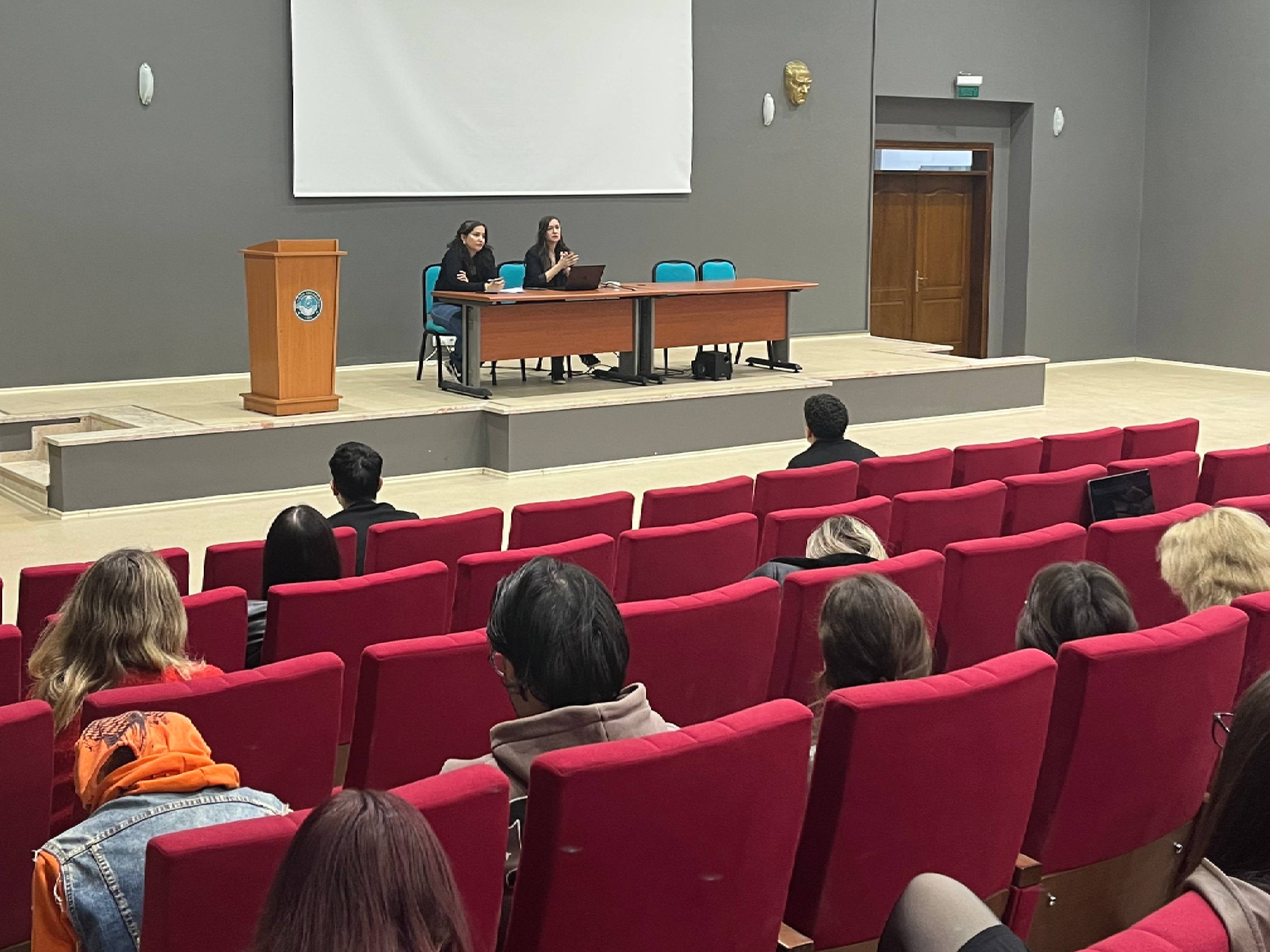 A Student Meeting was Held with the Department Head