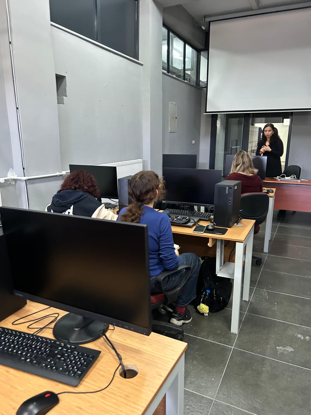 A Logo Design Workshop was held in our department. 6