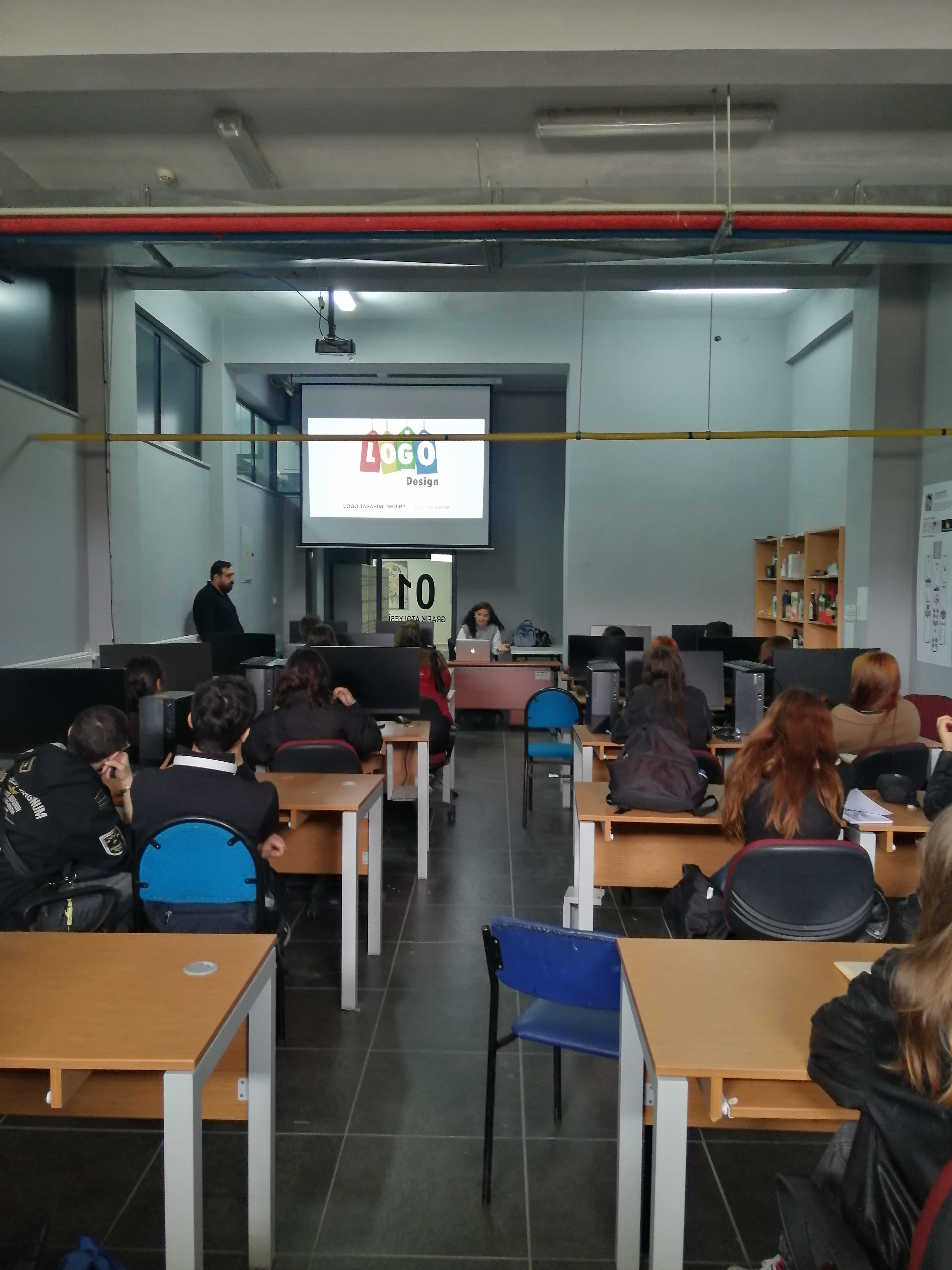 A Logo Workshop was held with students from the T.C. Ziraat Bankası Fine Arts High School. 6