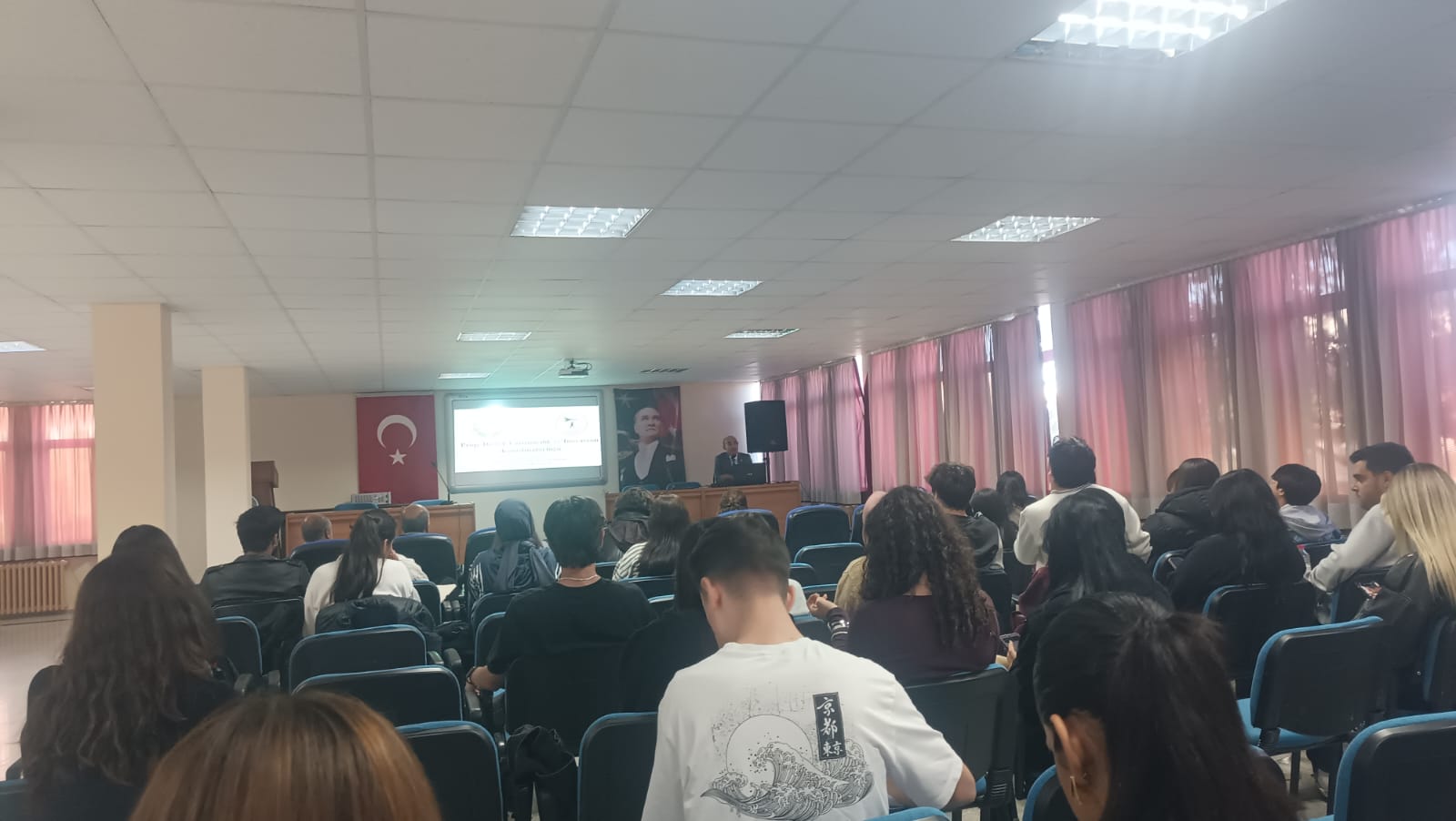 A TÜBİTAK 2209-A University Students Research Projects Support Program Information Seminar Was Held at Our Vocational School. 2