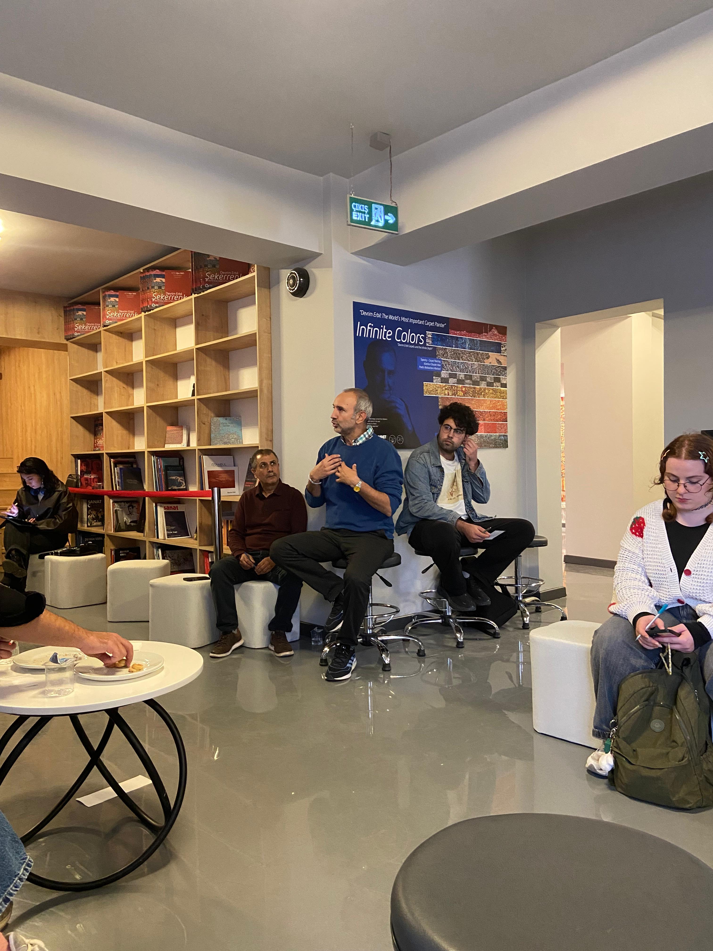 Prof. Dr. Serdar Yılmaz gave a talk titled "Urban Perception and Fine Arts: Thinking Together on Balıkesir" at the Devrim Erbil Contemporary Arts Gallery. 2