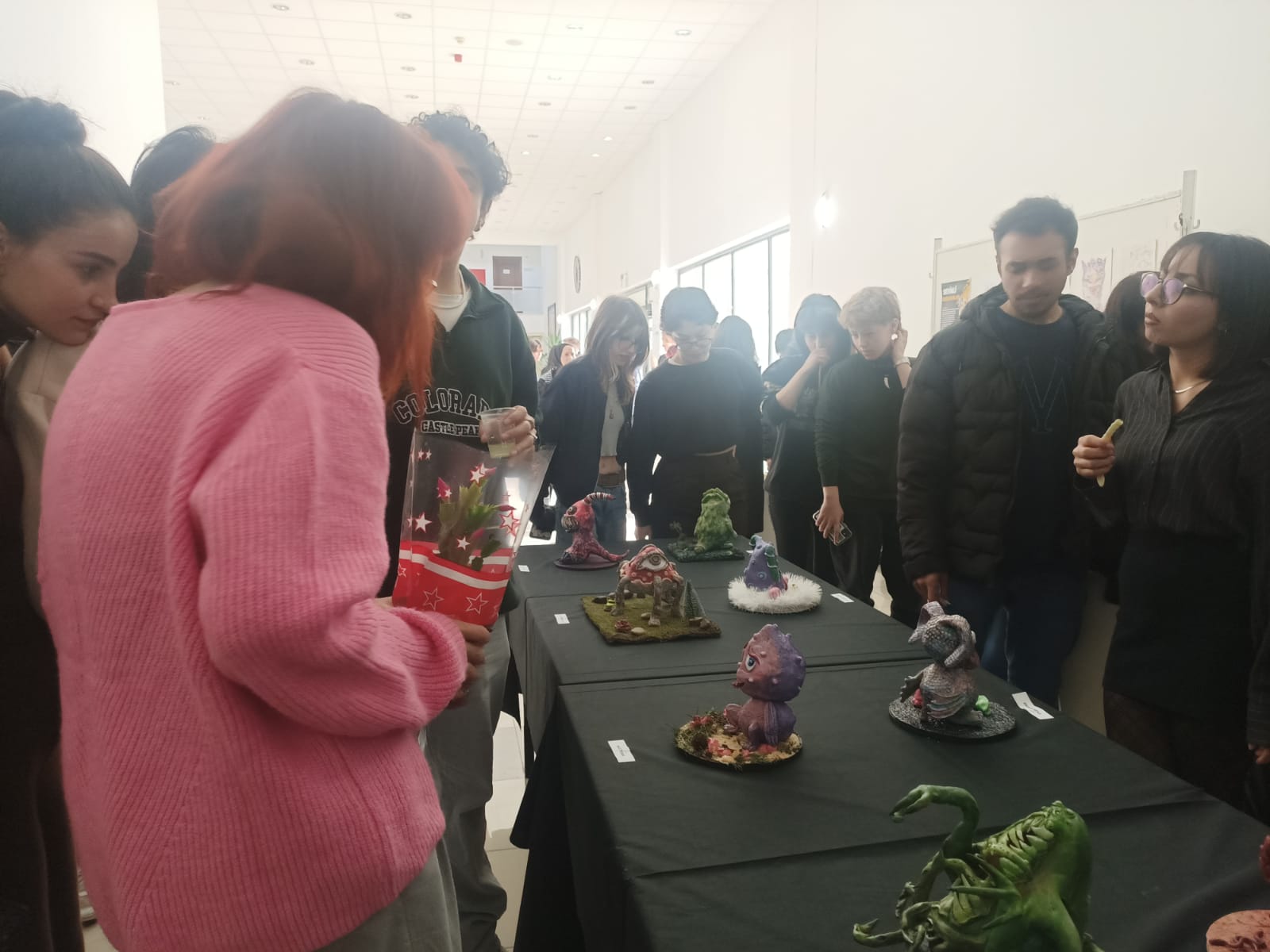 "Sevimli Canavarlar" Üç Boyutlu Sanat Atölyesi Sergisi Açıldı. 13