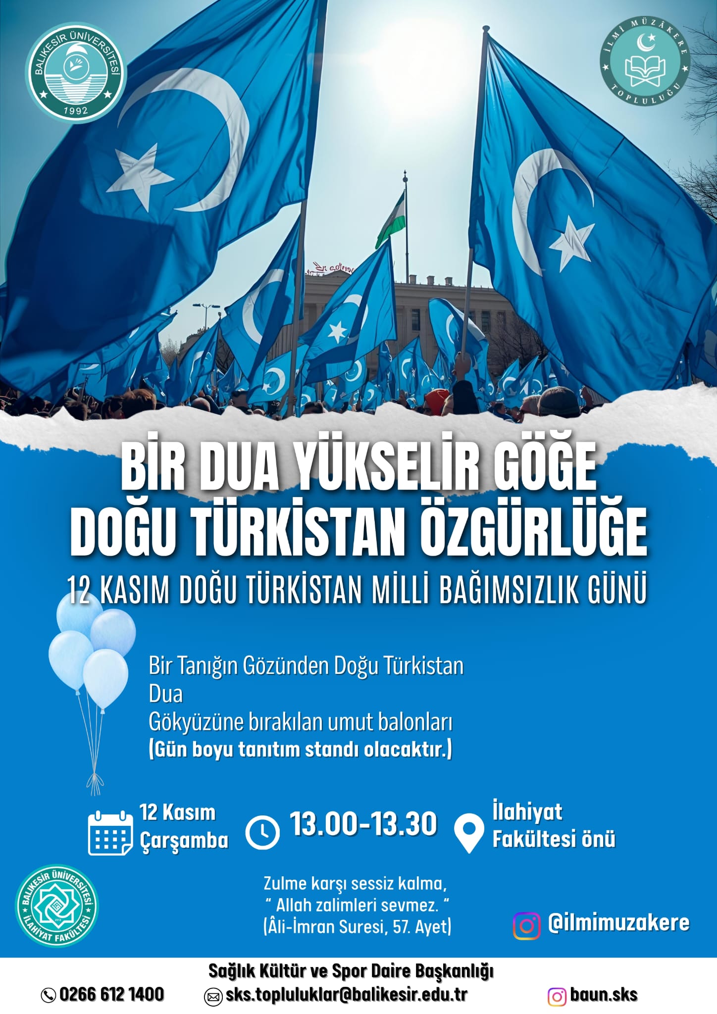 12 Kasım Doğu Türkistan Milli Bağımsızlık Günü