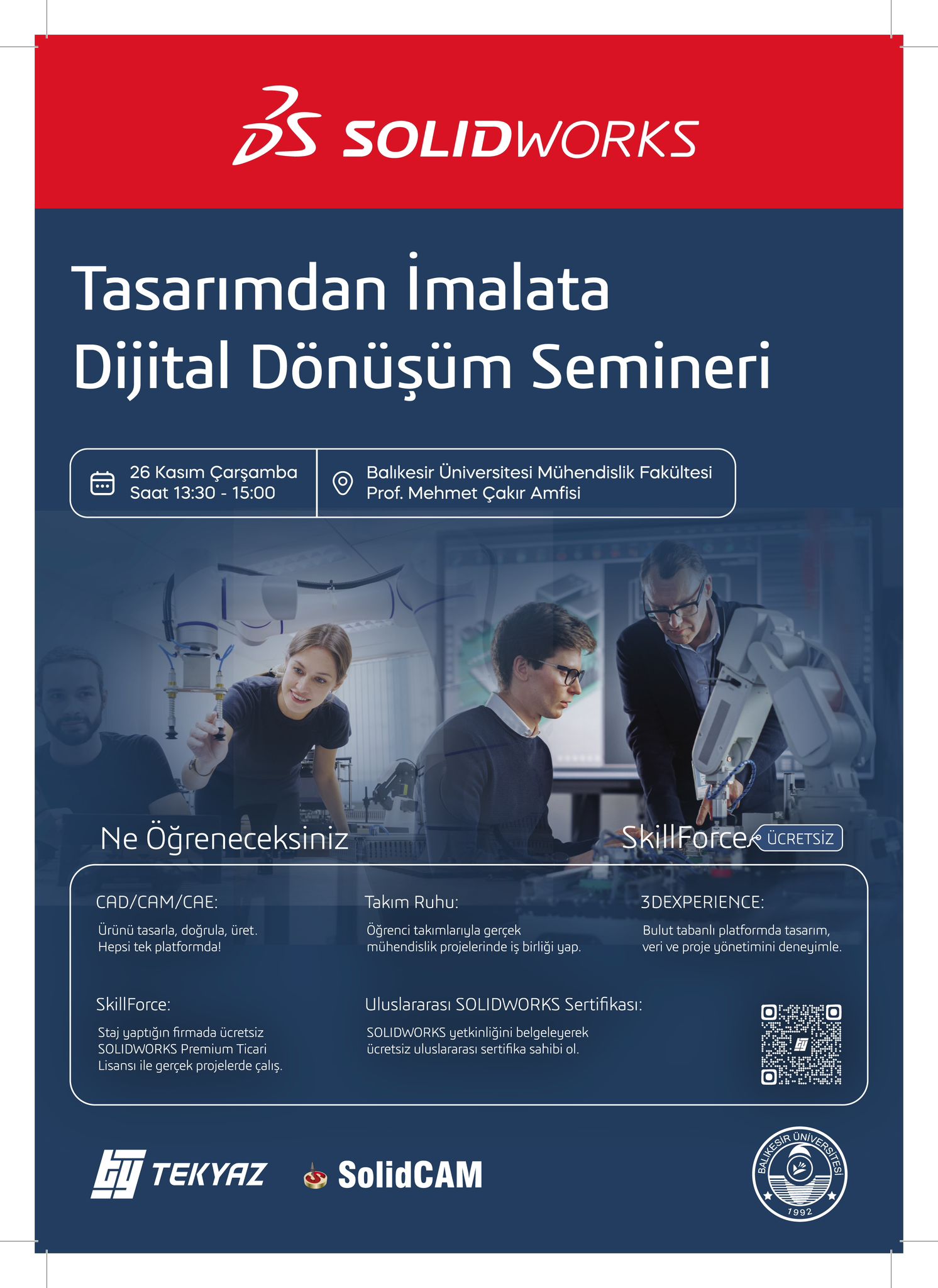 TEKYAZ ve SolidCAM iş birliğiyle düzenleyeceğimiz önemli bir etkinlik 1