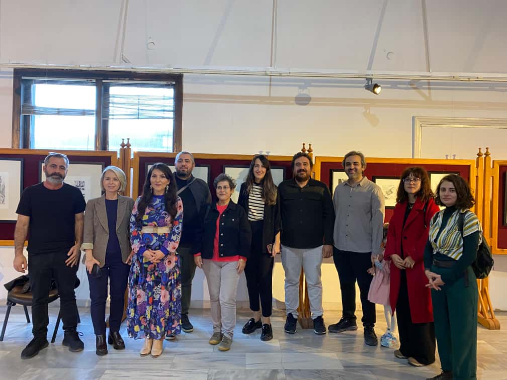 Elif Feyza Türkmen’s Printmaking Exhibition “A Branch, A Memory” Met Art Enthusiasts in Balıkesir 2