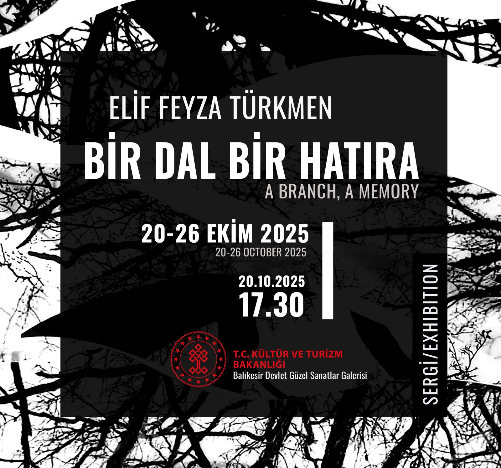Elif Feyza Türkmen’s Printmaking Exhibition “A Branch, A Memory” Met Art Enthusiasts in Balıkesir