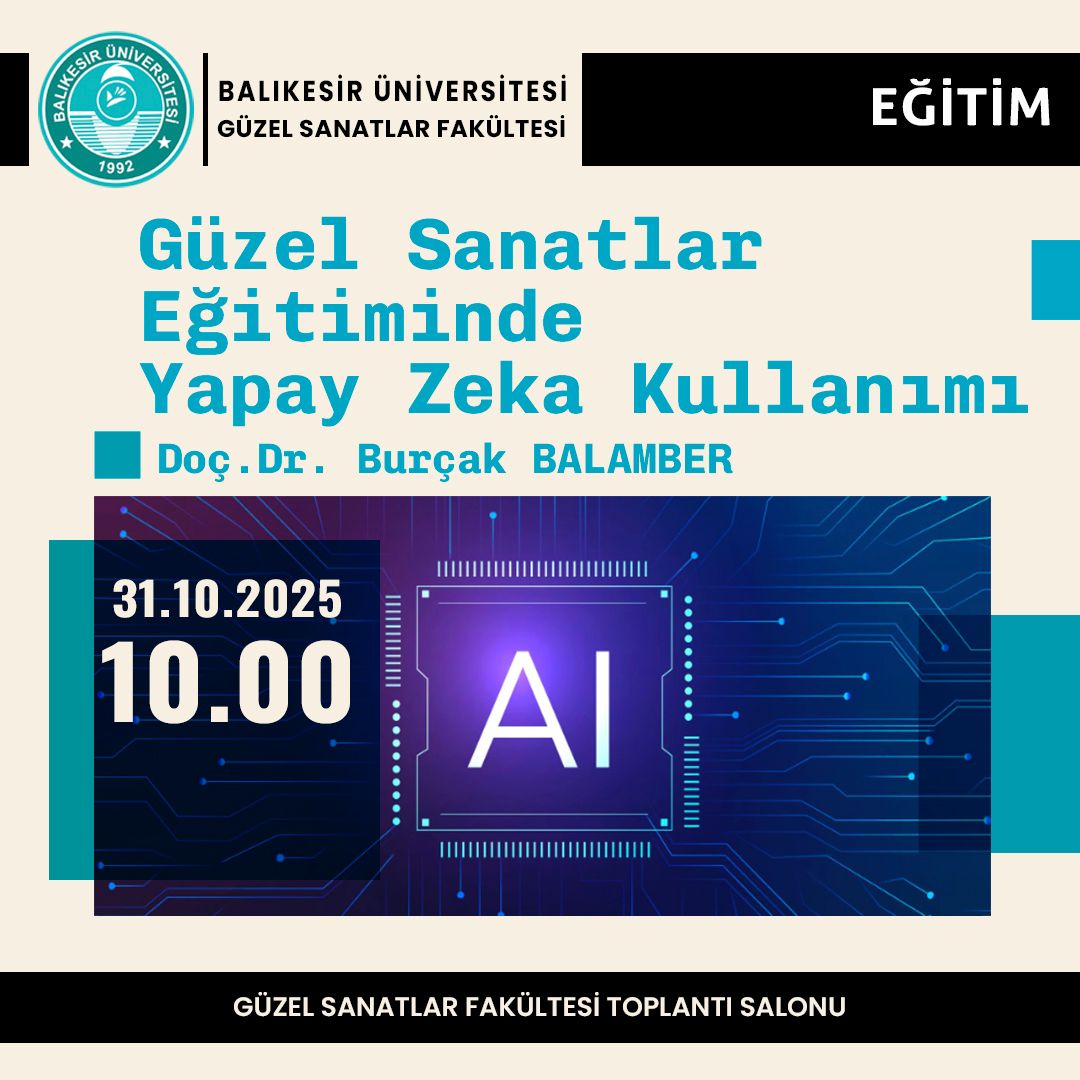 Training Program on “The Use of Artificial Intelligence in Fine Arts Education” Held
