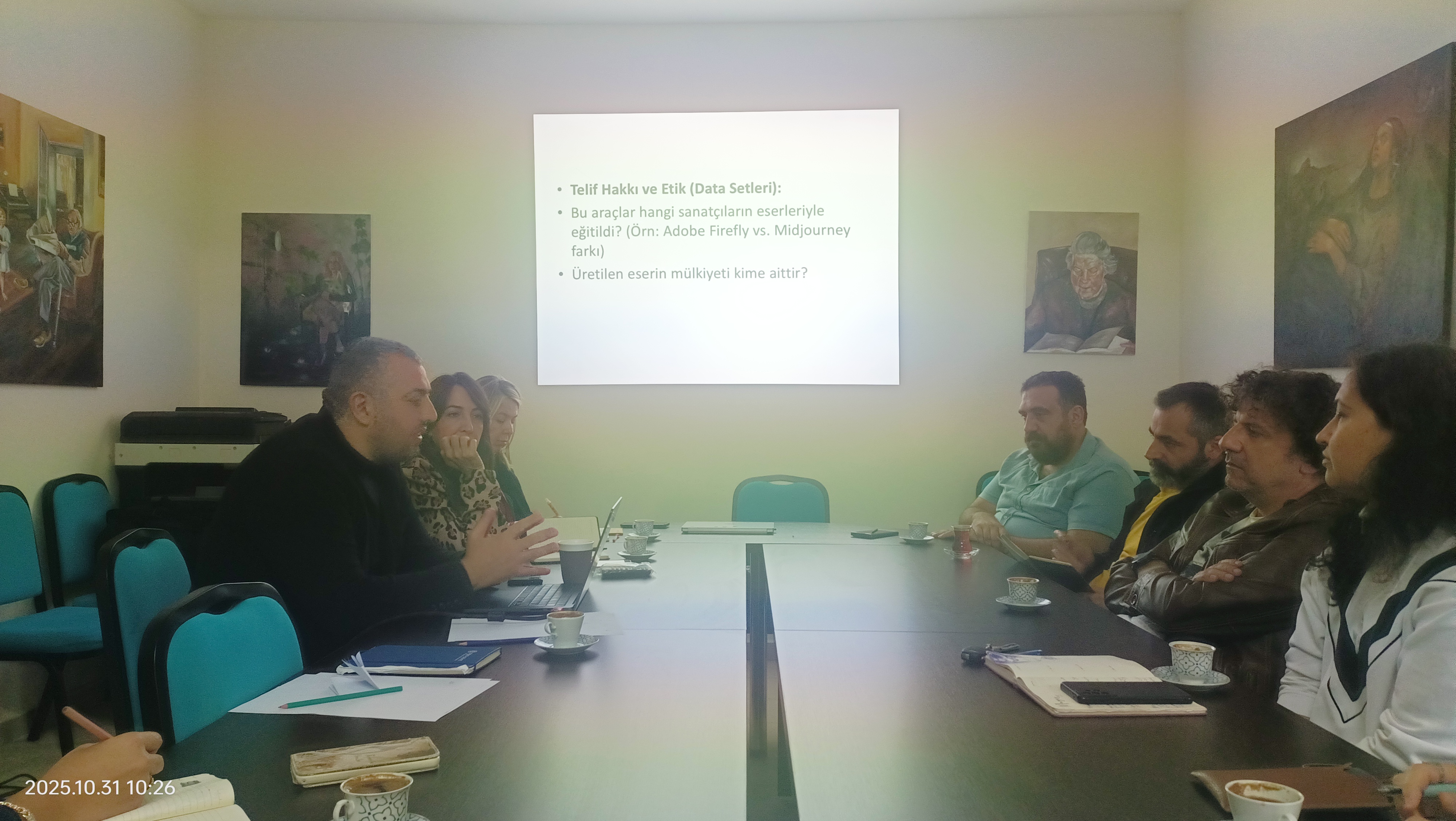 Training Program on “The Use of Artificial Intelligence in Fine Arts Education” Held 2