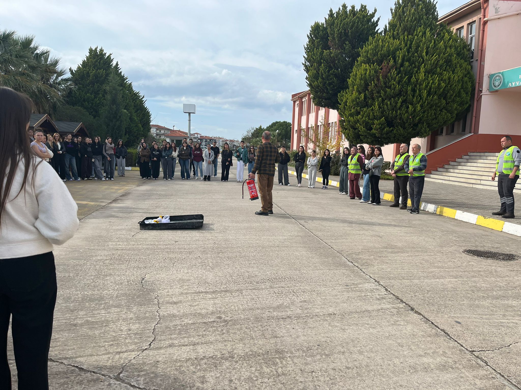 Earthquake and Fire Drills Conducted at Our Vocational School 9
