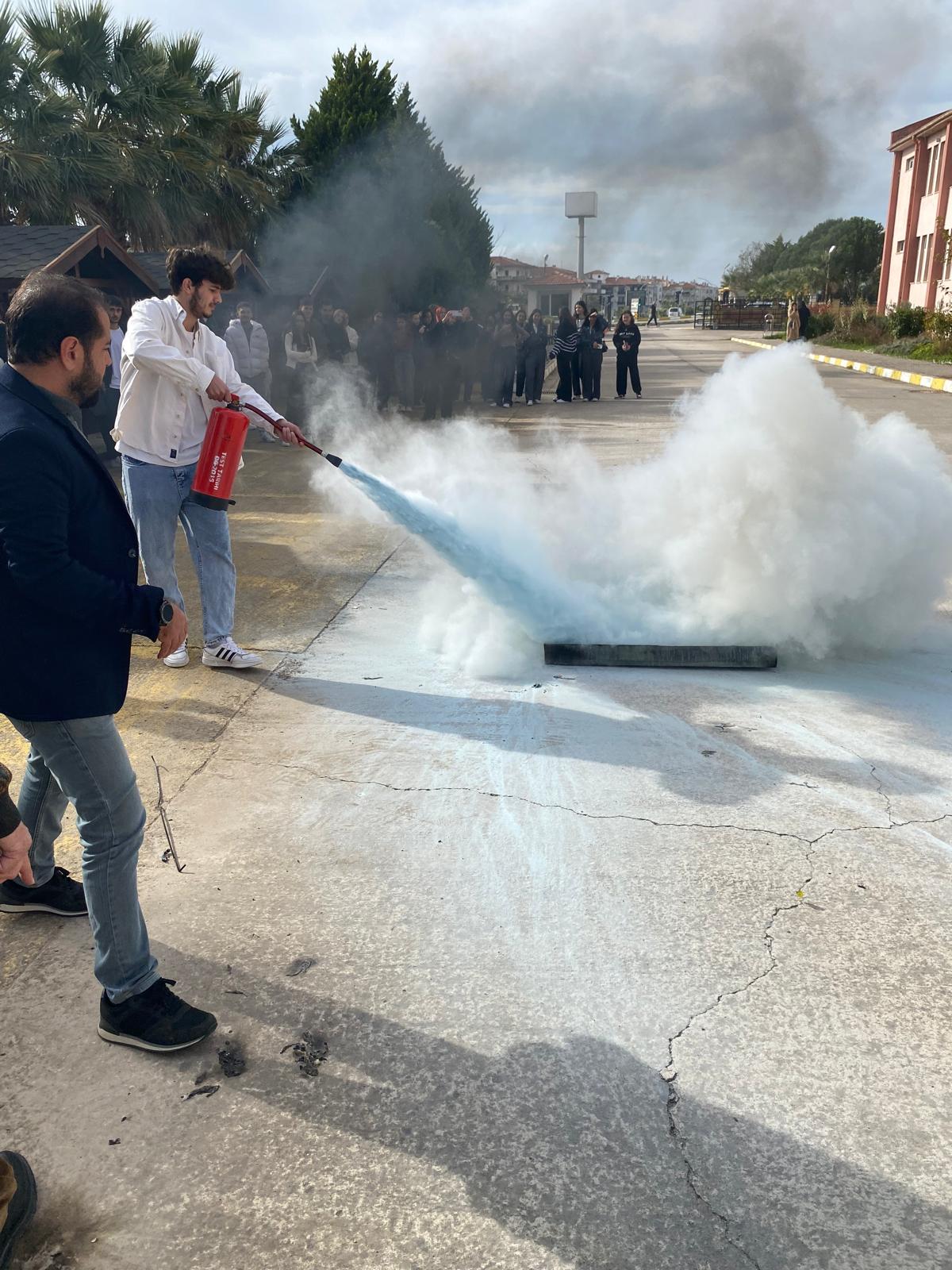 Earthquake and Fire Drills Conducted at Our Vocational School 5