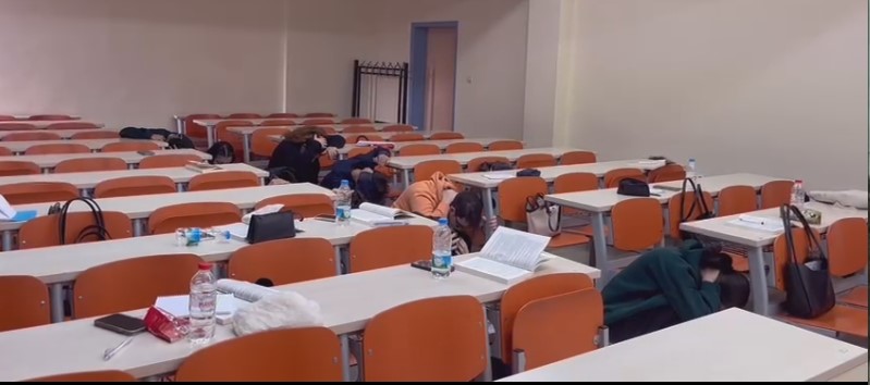 Earthquake and Fire Drills Conducted at Our Vocational School 1