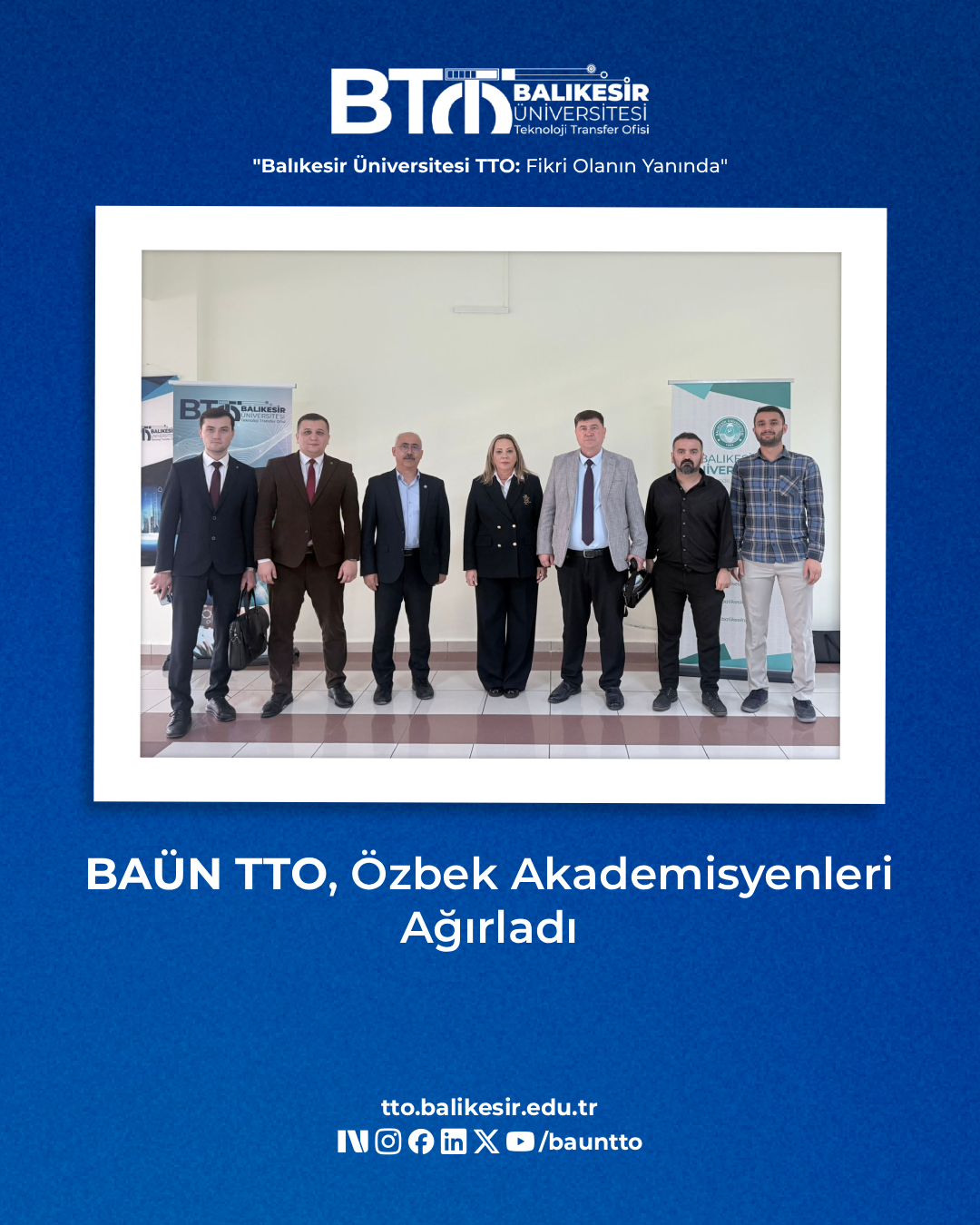 BAÜN TTO, Özbek Akademisyenleri Ağırladı 1