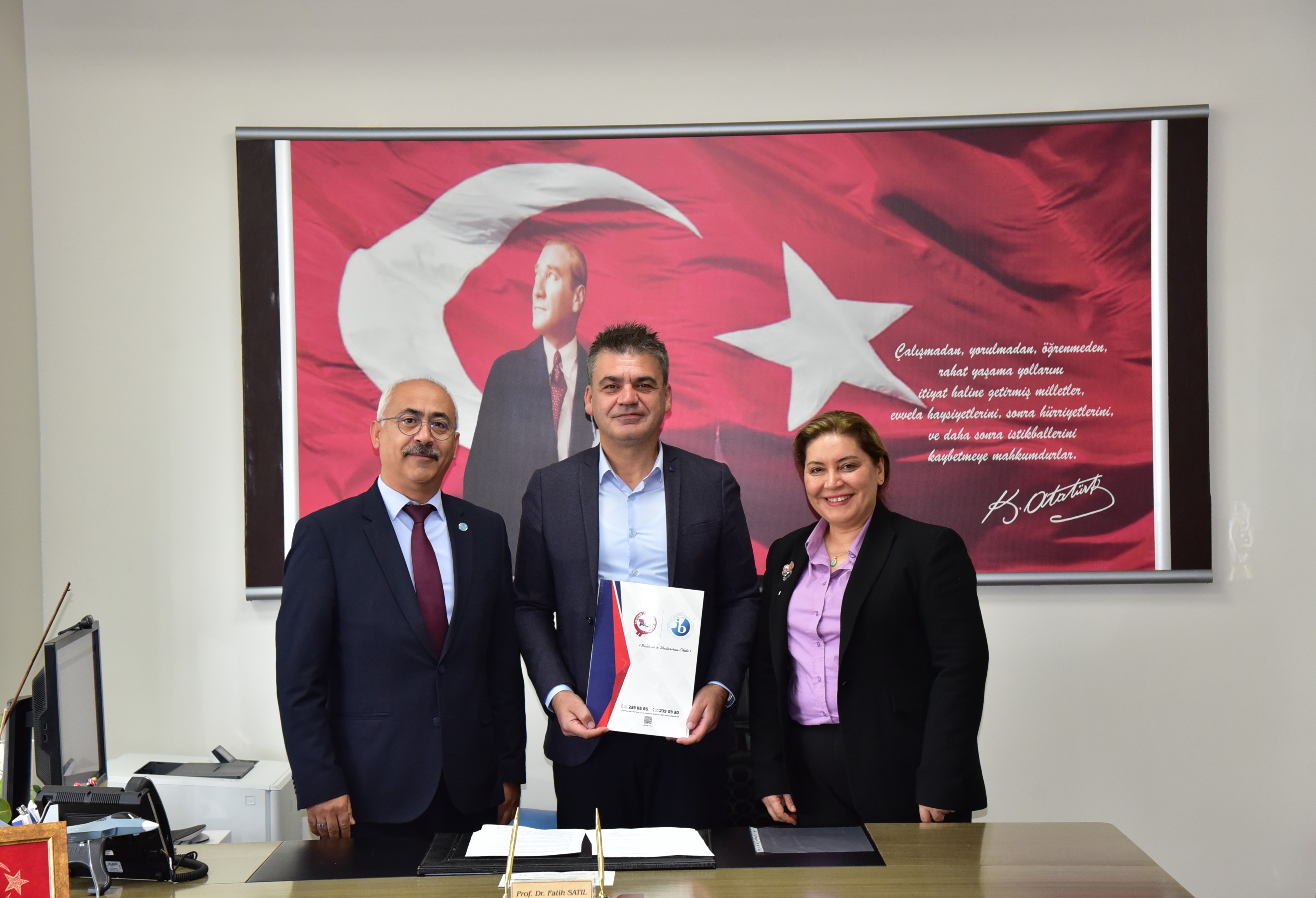 Balıkesir Üniversitesi ile Özel Balıkesir Açı Fen ve Anadolu Lisesi Arasında İş Birliği Protokolü İmzalandı 2