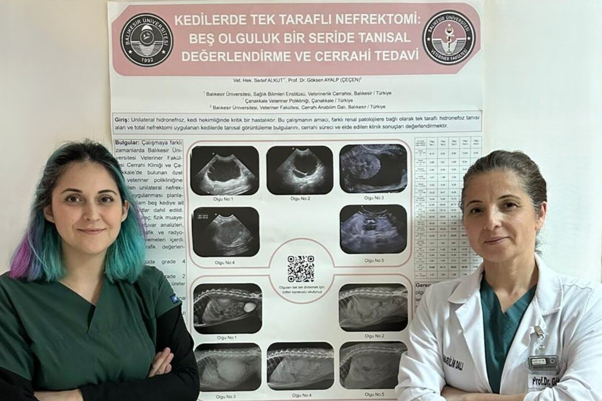 BAÜN Faculty of Veterinary Medicine Wins First Prize at International Congress