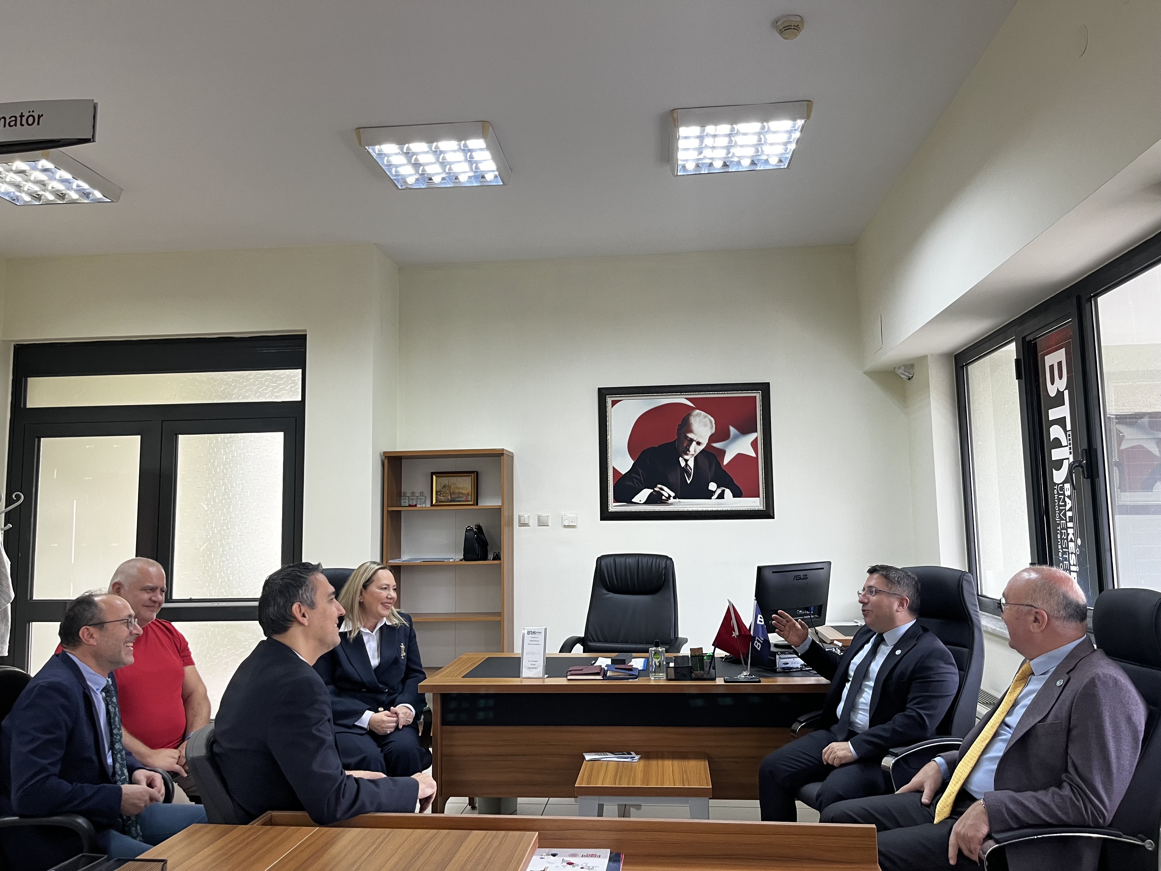 Rektör Oğurlu’dan BAÜN Teknoloji Transfer Ofisi’ne Ziyaret 2