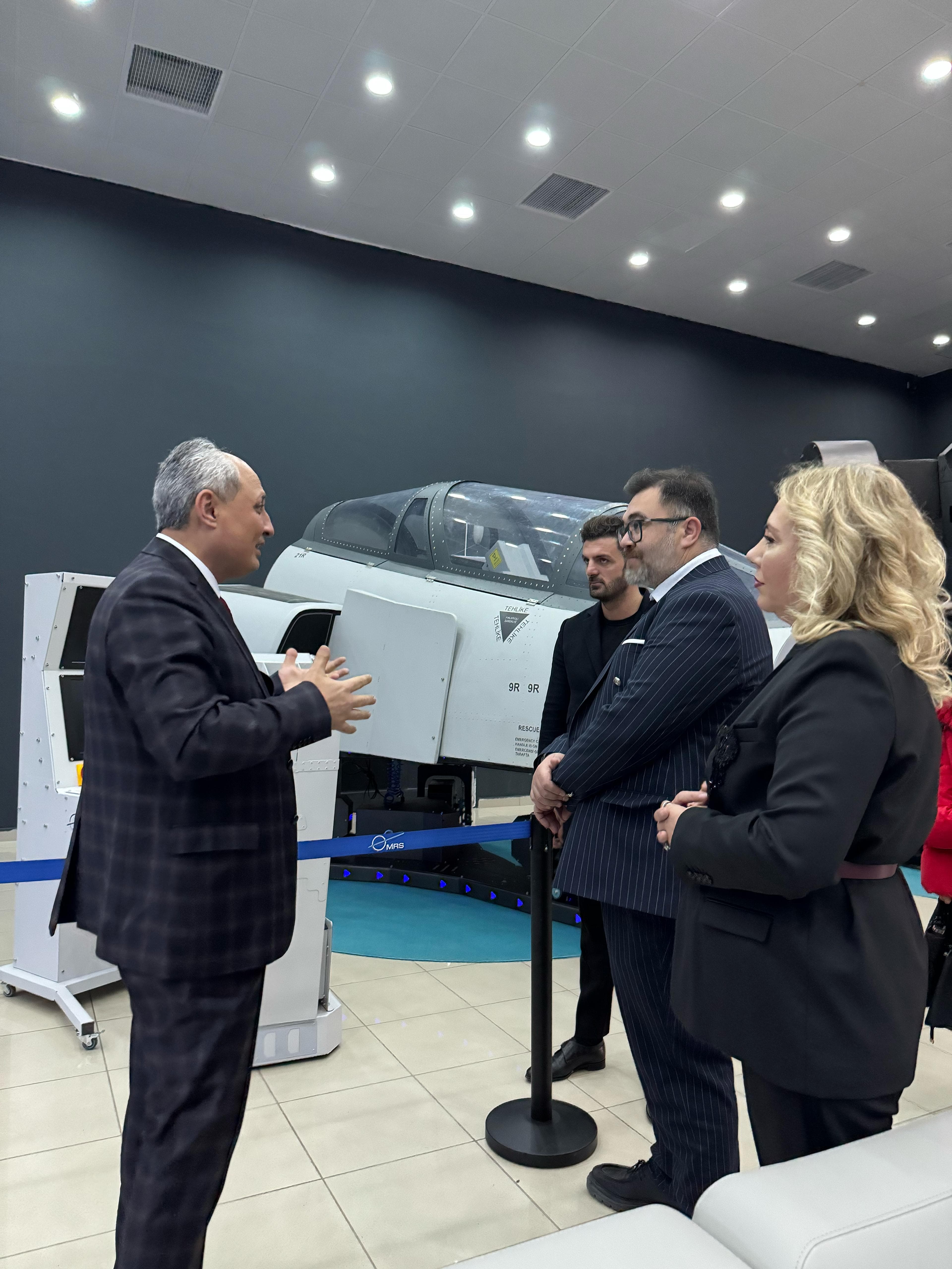 Visit to BAÜN TTO by Dr Süleyman Demir, Director of University Relations at TUSAŞ 2