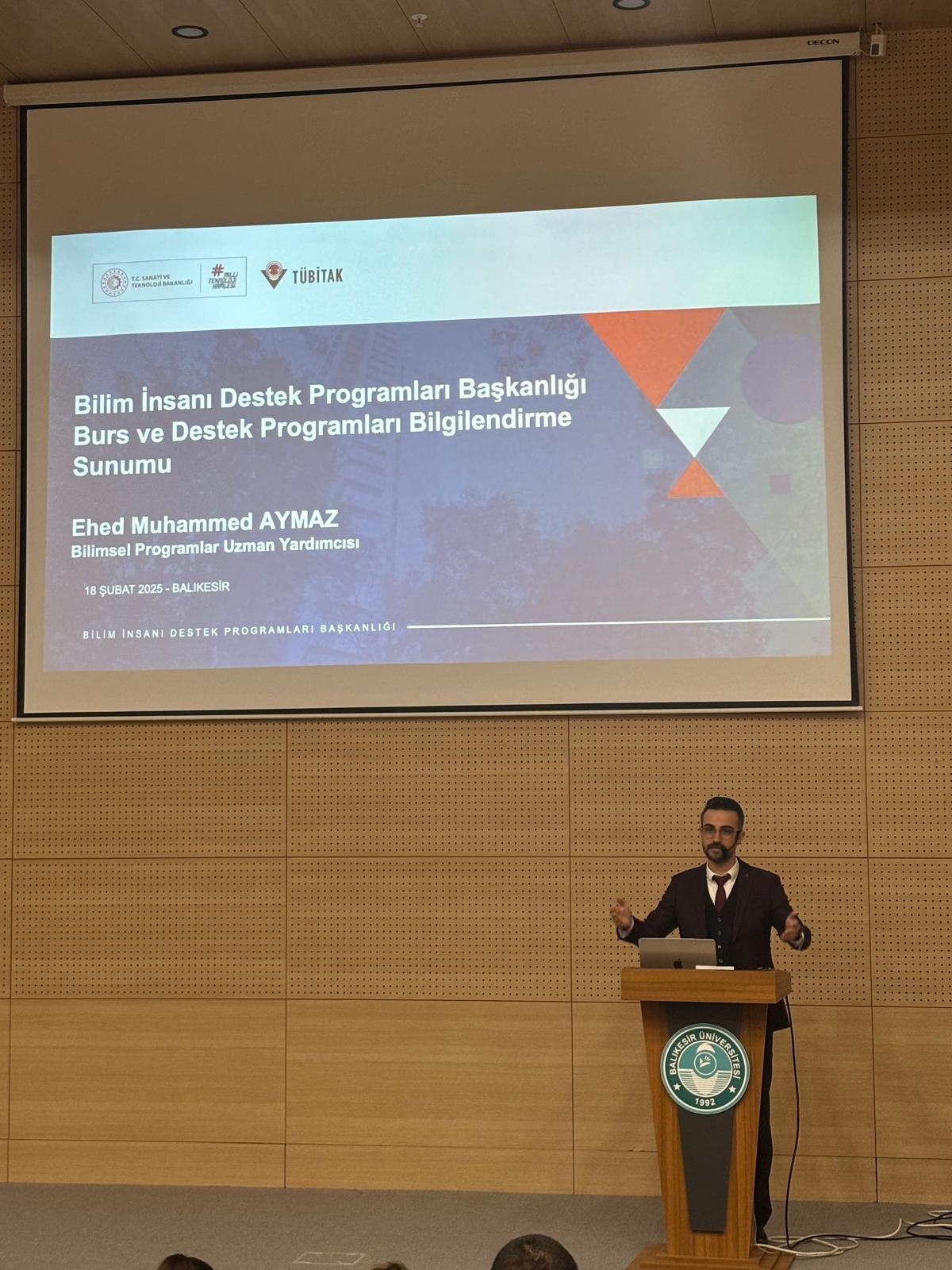 Information Presentation on BİDEB Scholarship and Support Programmes for University Students Held 3