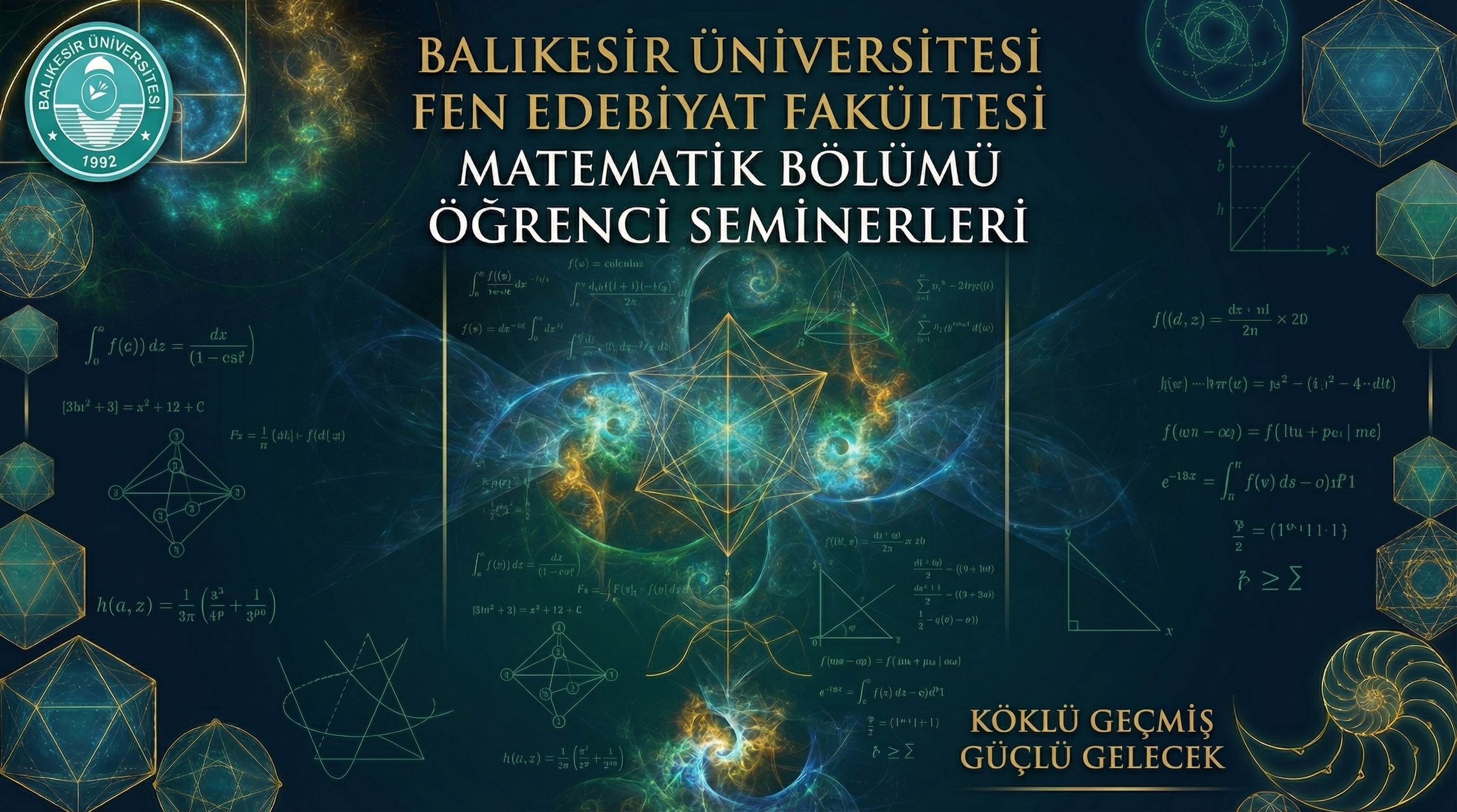Matematik Bölümü 4. Sınıf Öğrencileri Seminer Sunumlarına Başladı