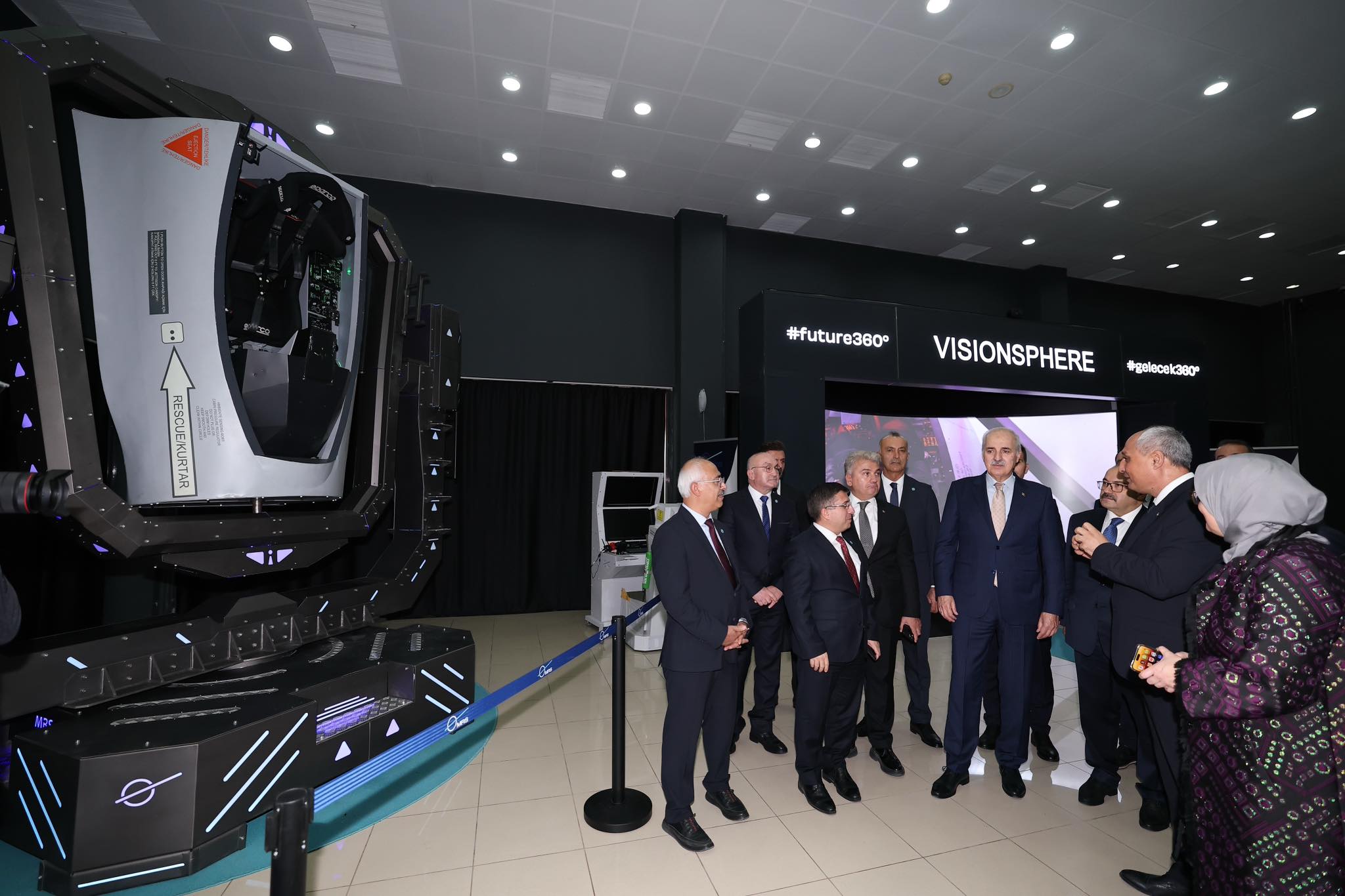 Speaker of the Grand National Assembly Kurtulmuş Visits Technology Centre at Balıkesir University