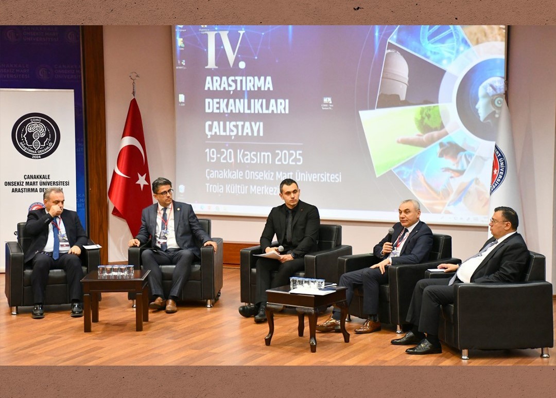 Balıkesir University Represented at Research Deaneries Workshop