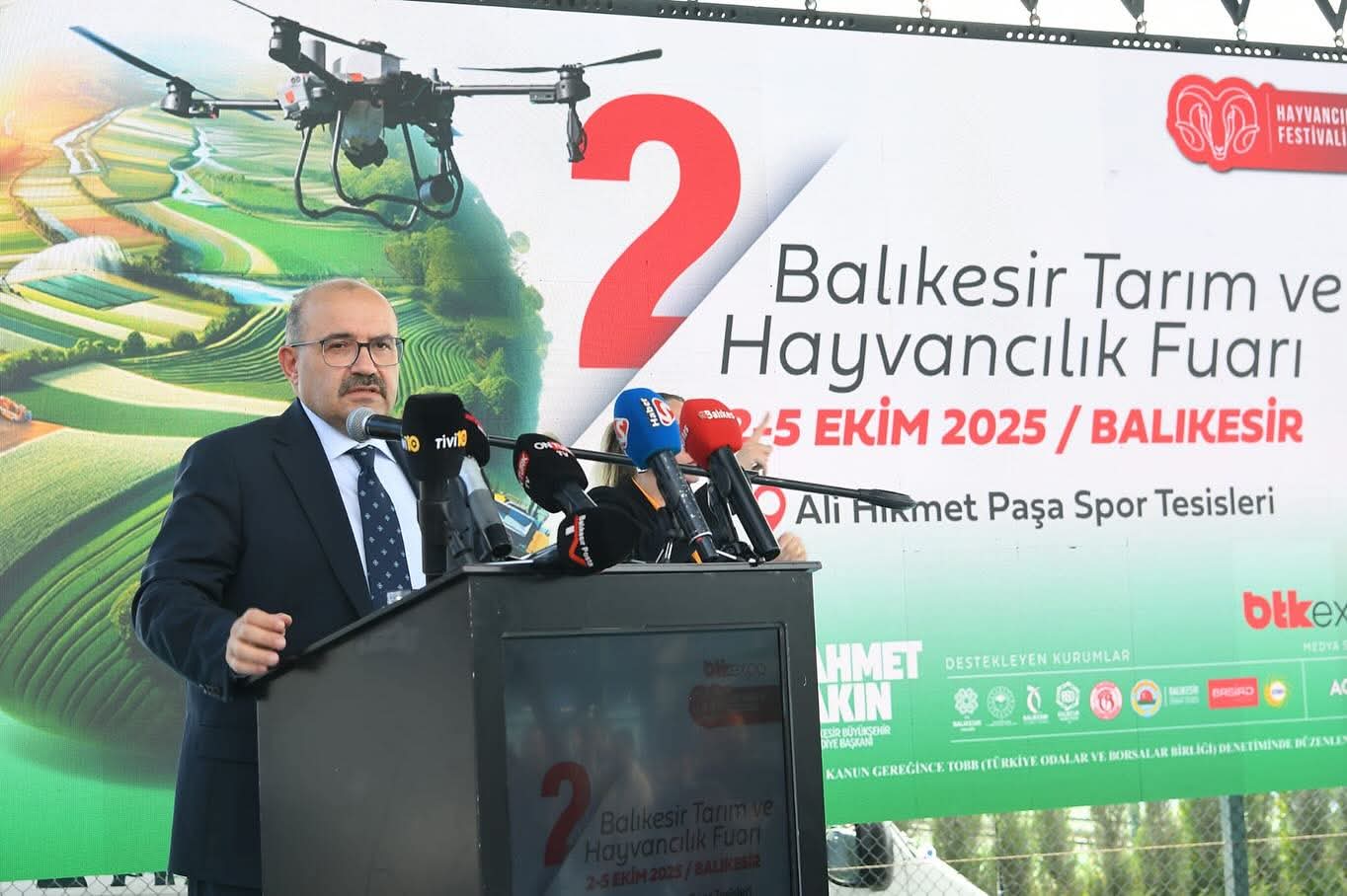 Participation in the 2nd Balıkesir Agriculture and Livestock Fair from BAÜN