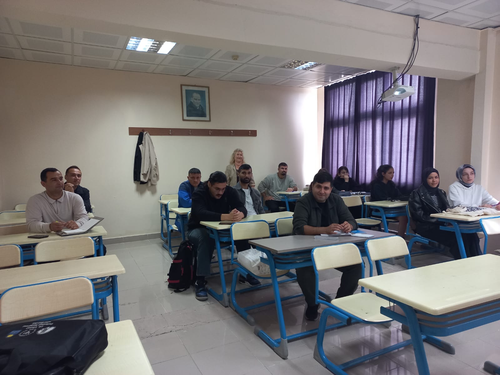 ÖZBEKİSTAN NAMANGAN DEVLET TEKNİK  ÜNİVERSİTESİ AKADEMİSYENLERİNDEN TEKSTİL TEKNOLOJİSİ PROGRAMINA ZİYARET 5