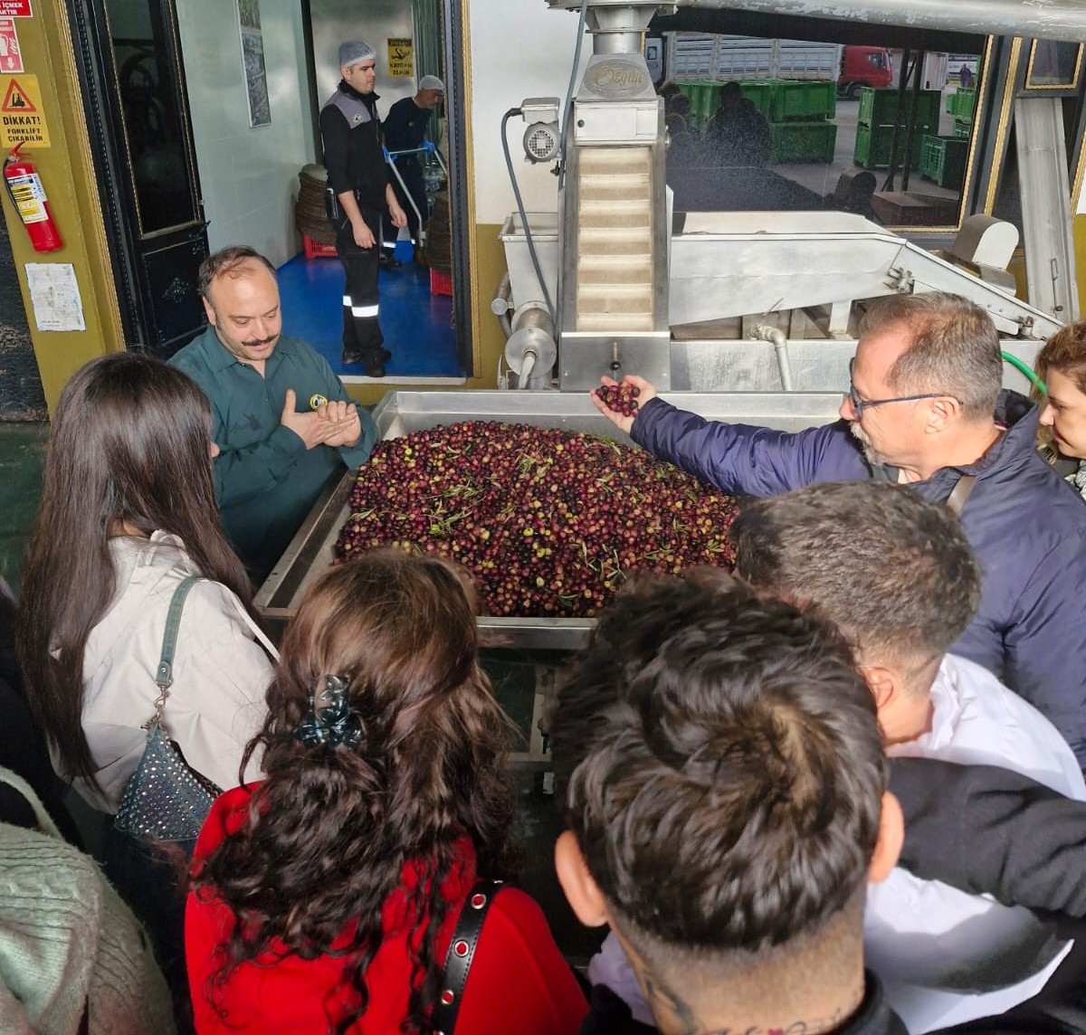 Ayvalık MYO Öğrencilerinden Zeytincilik İşletmesine Teknik İnceleme Ziyareti 2