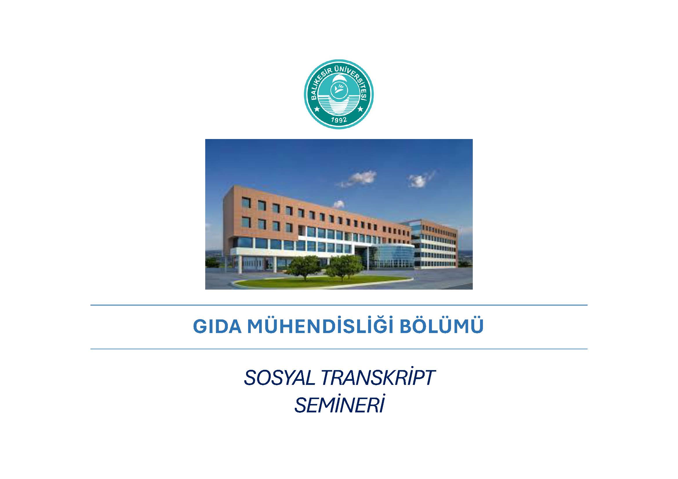 Sosyal Transkript Semineri