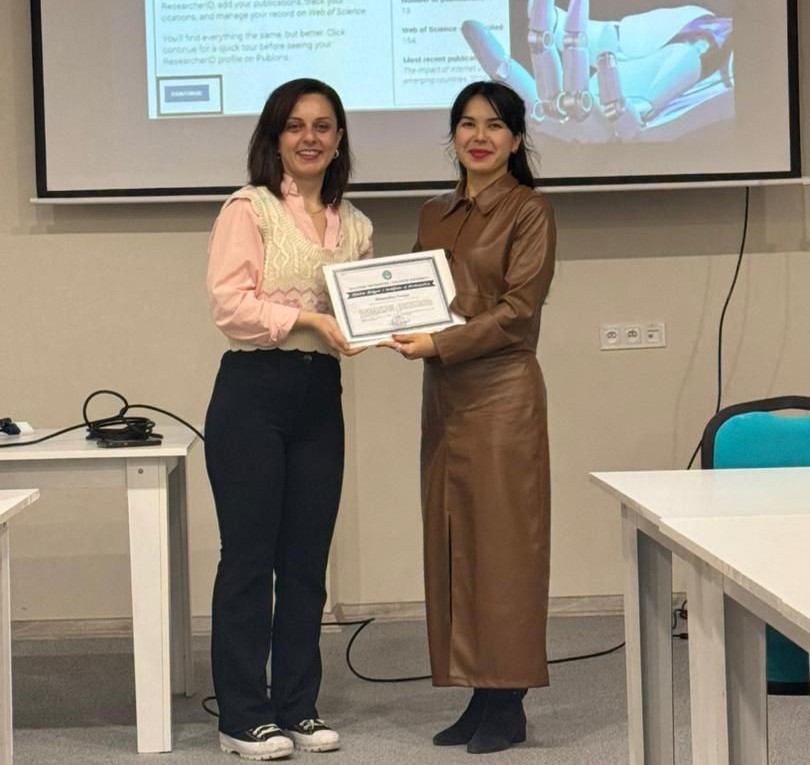 BAÜN’den Gülistan Devlet Üniversitesi Akademisyenlerine Uluslararası Akademik Yayıncılık Eğitimi 3