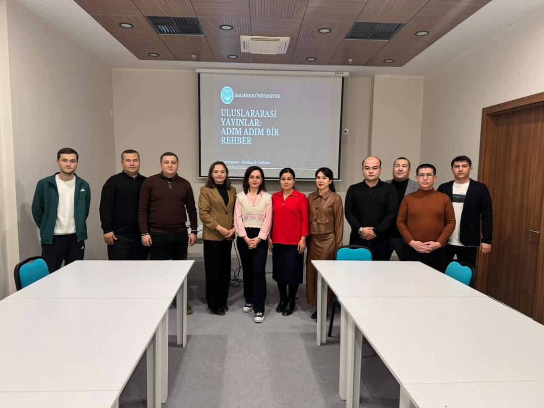 BAÜN’den Gülistan Devlet Üniversitesi Akademisyenlerine Uluslararası Akademik Yayıncılık Eğitimi 5