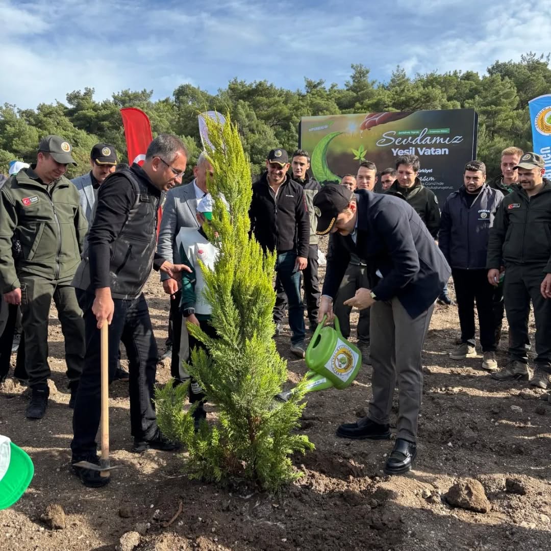 Milli Ağaçlandırma günü kapsamında fidan dikim etkinliği gerçekleştirildi.