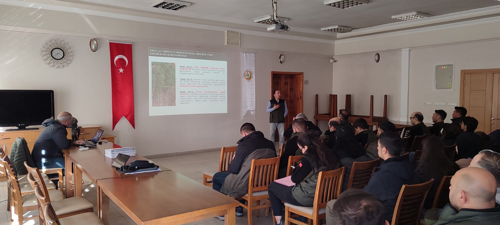 Dursunbey MYO Ormancılık Bölümü Öğrencilerinden Orman Emvali Üretim ve Standardizasyon Tatbikatına Katılım 6